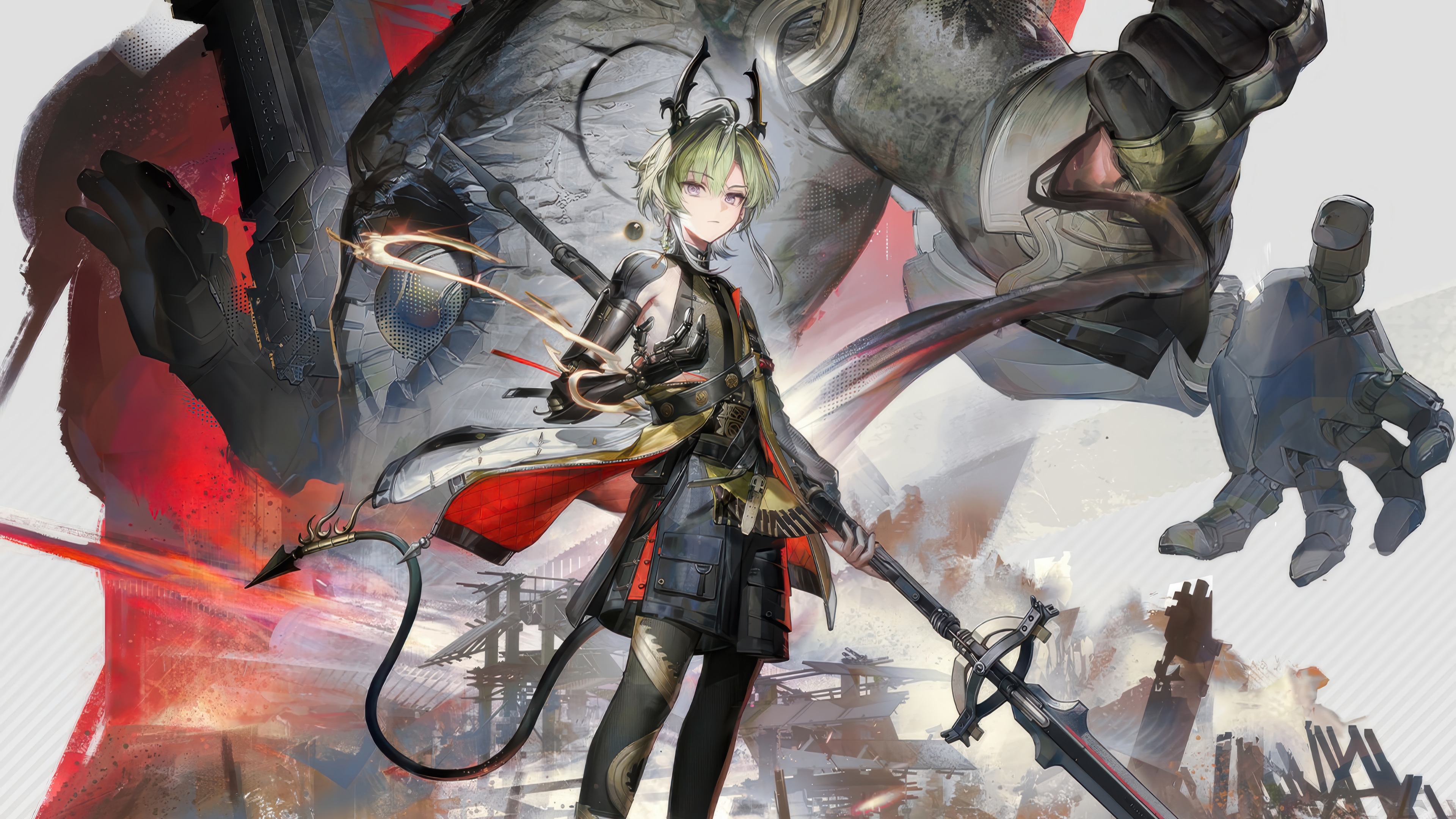 Lifeng from Arknights: Endfield in 4K HD Wallpaper
