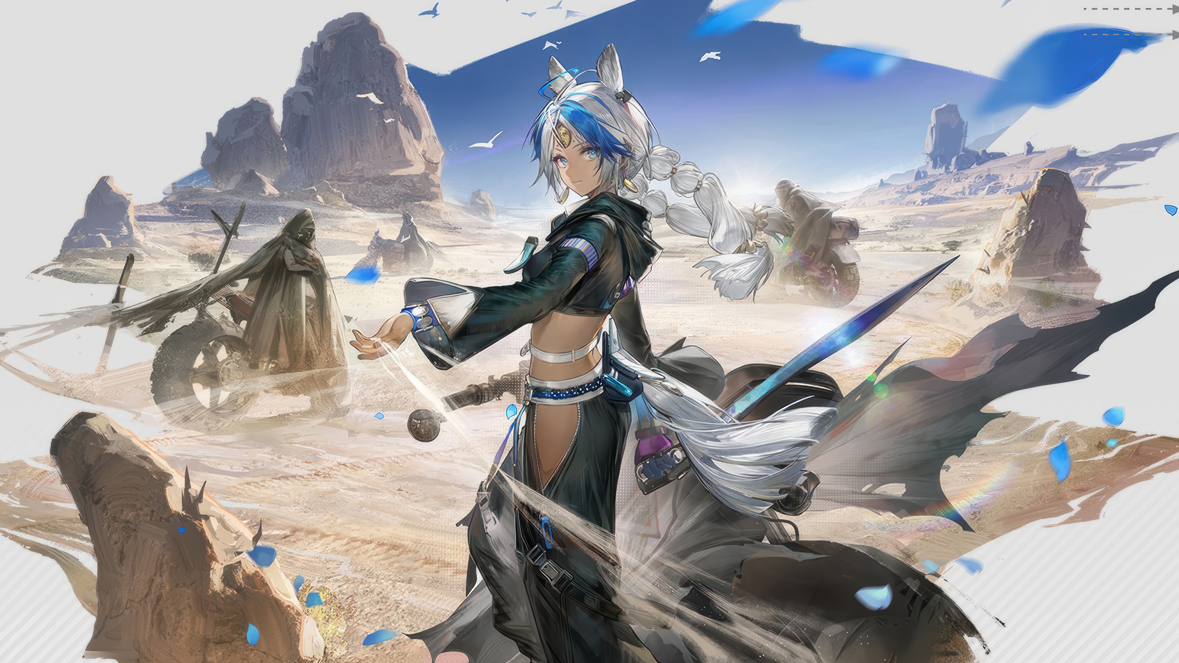 Arknights: Endfield 4K desert scene HD Wallpaper
