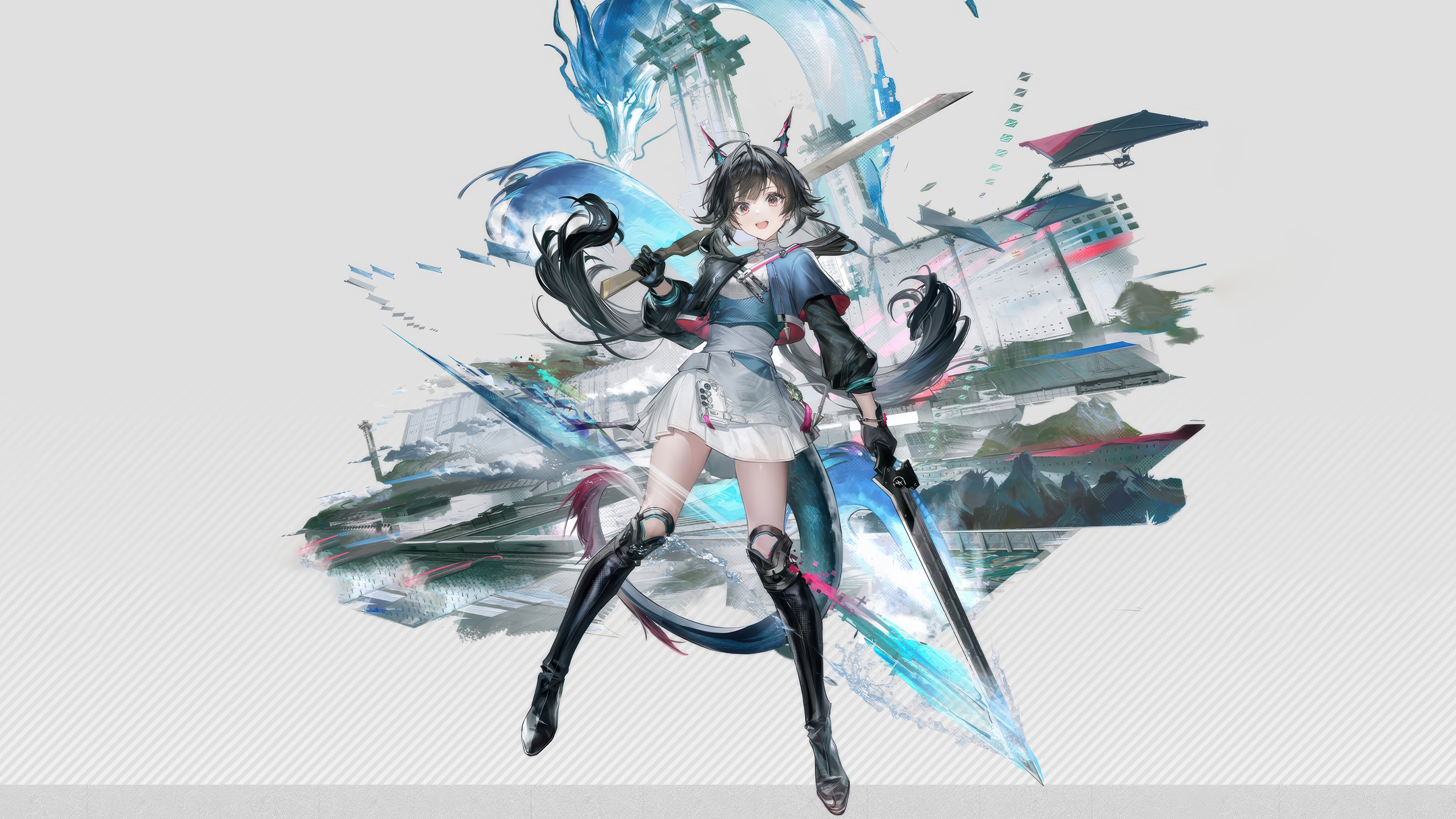 Chen Qianyu from Arknights: Endfield in 4K HD Wallpaper