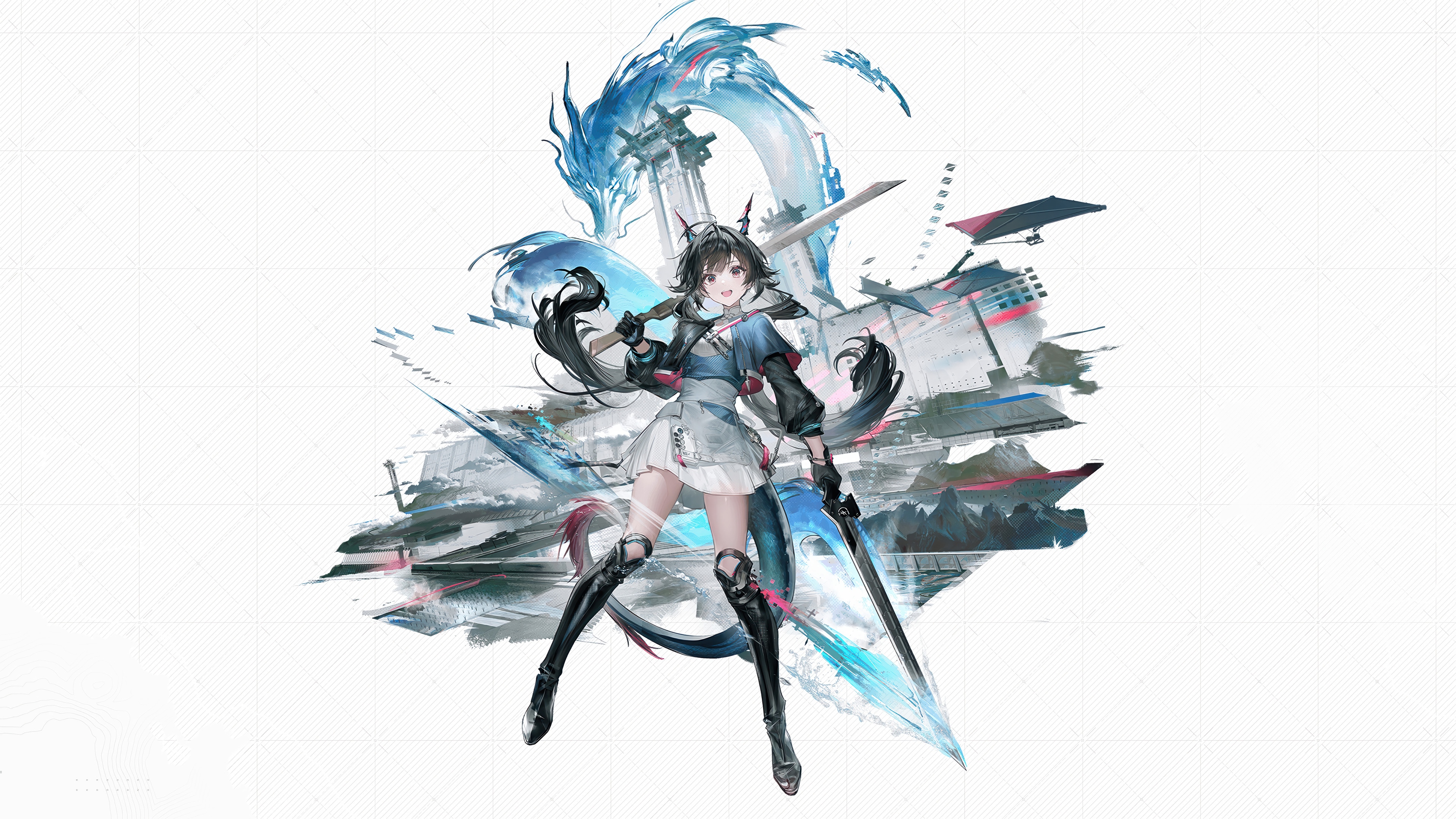 Arknights: Endfield Chen Qianyu 4K HD Wallpaper