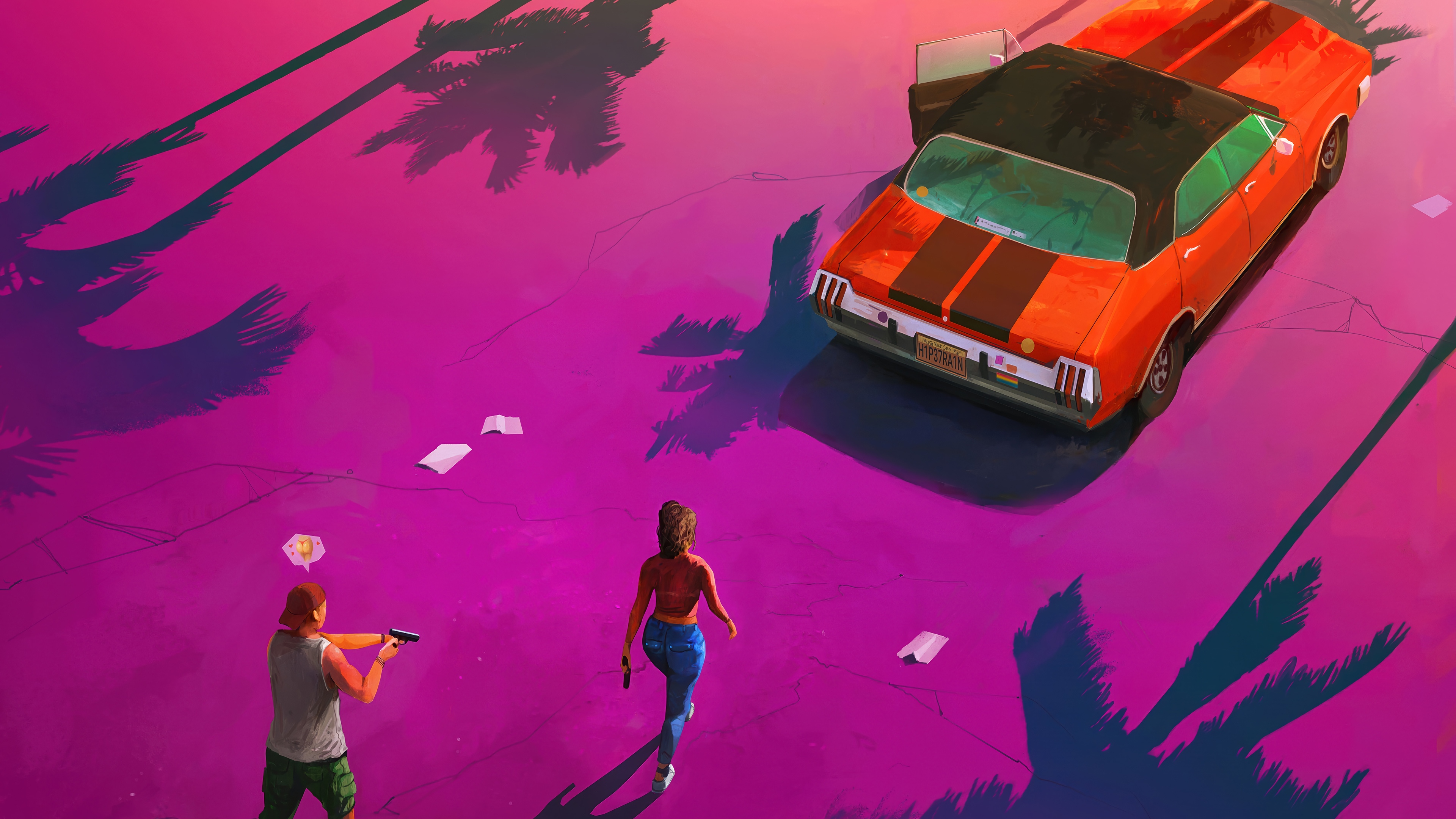 Grand Theft Auto 6 4K HD Wallpaper