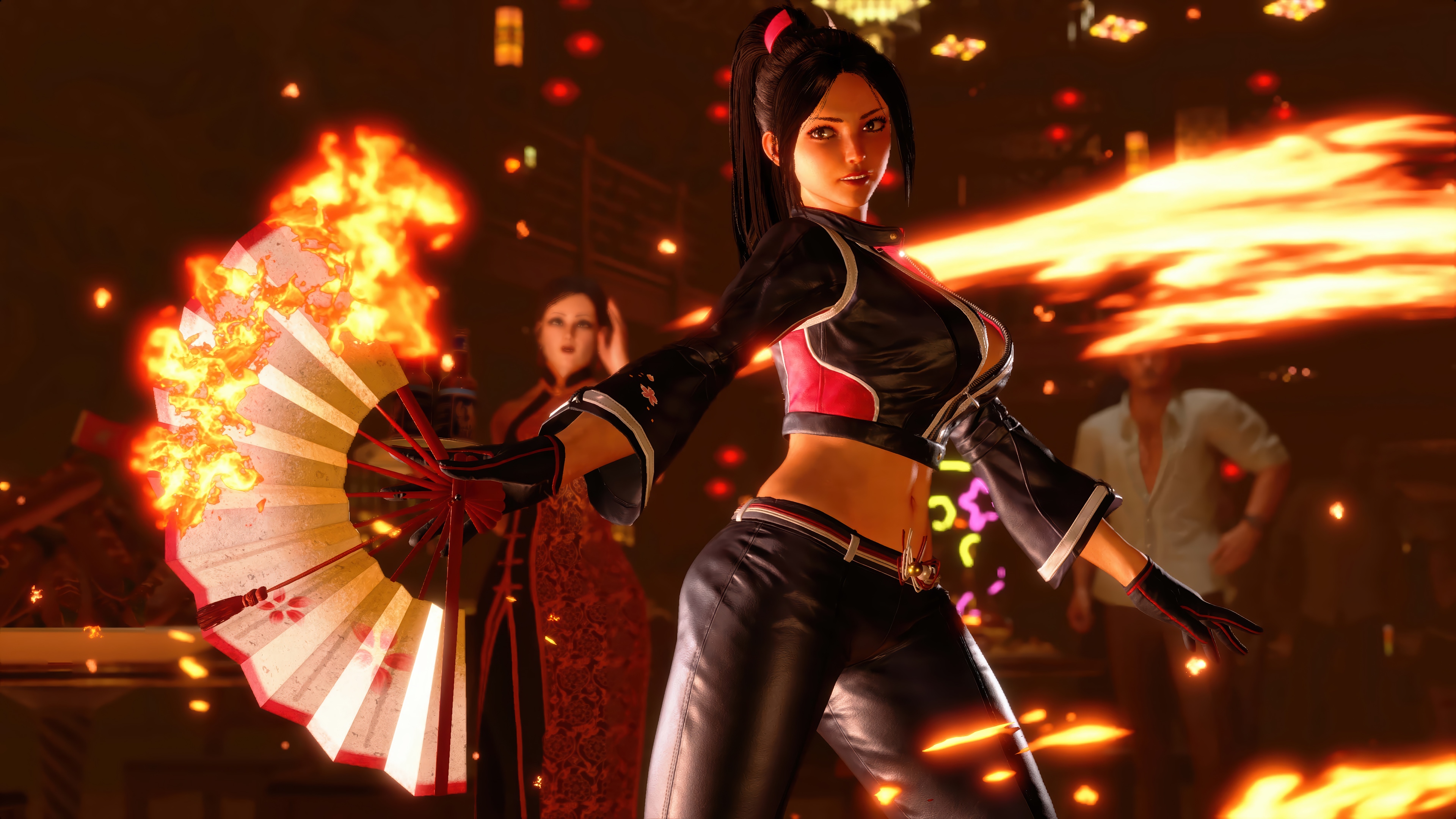 Mai Shiranui in Street Fighter 6 4K HD Wallpaper