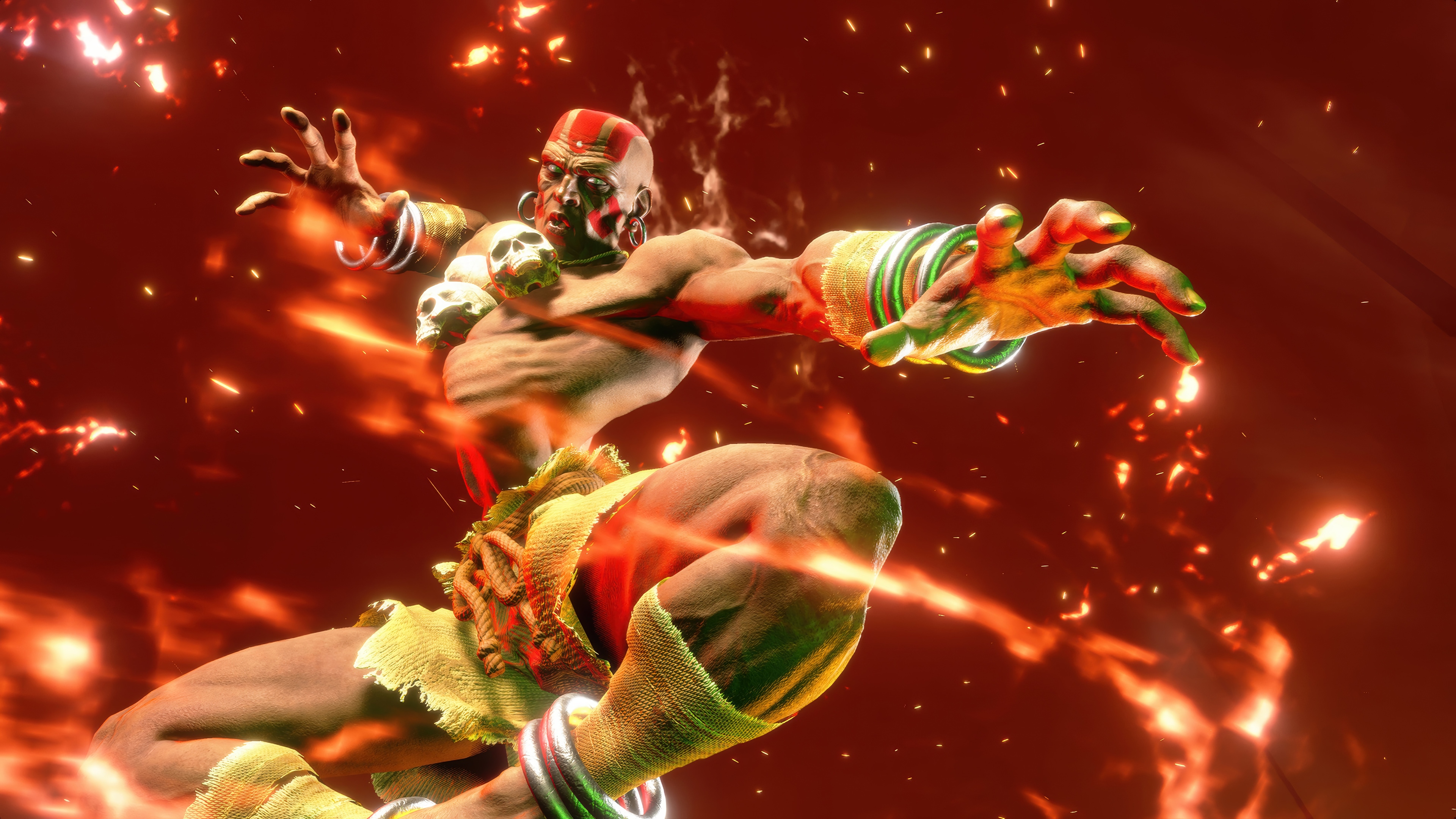Dhalsim in Street Fighter 6 4K HD Wallpaper