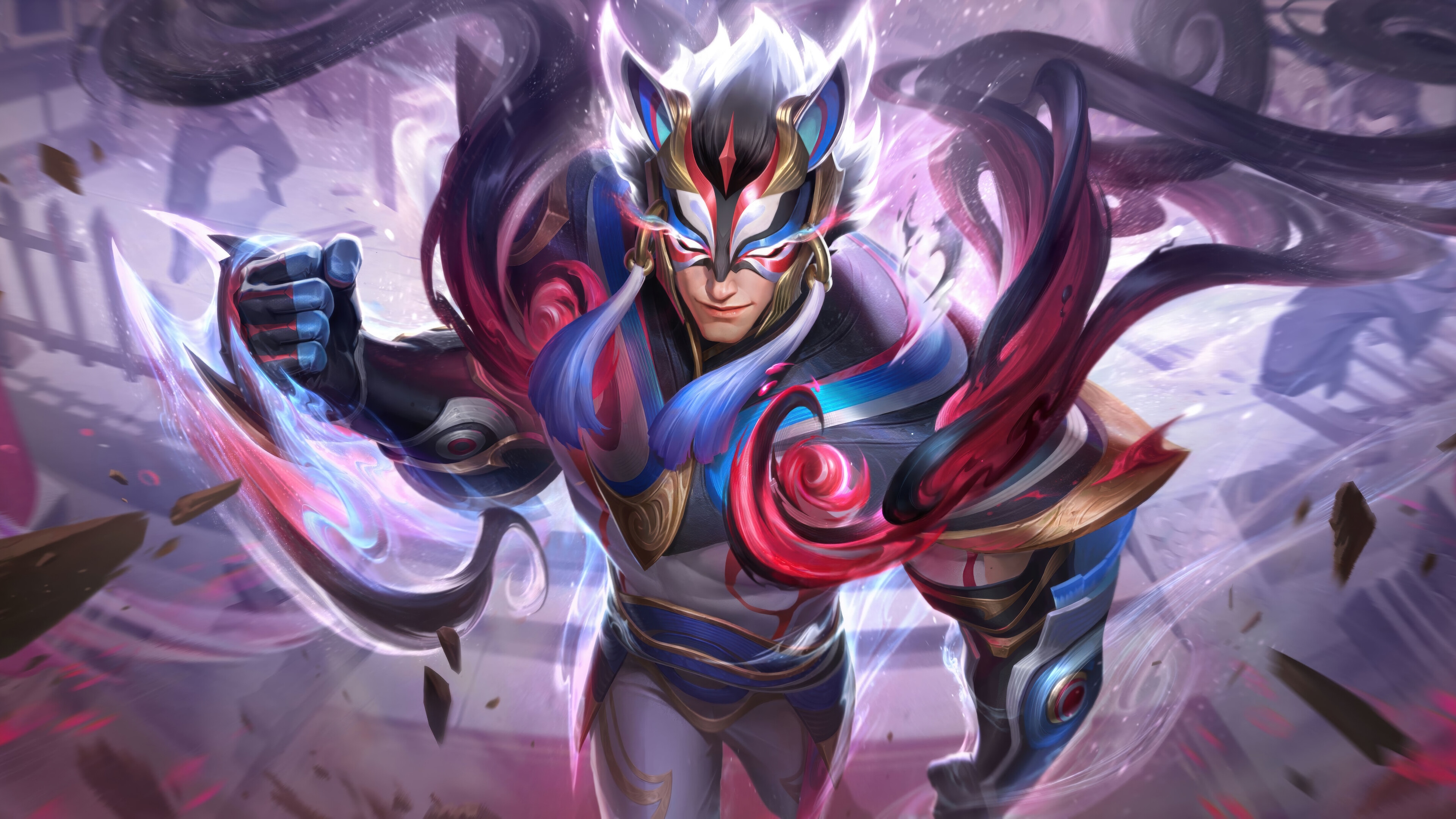 Sett Splendor Opus League of Legends Splash Art 4K HD Wallpaper