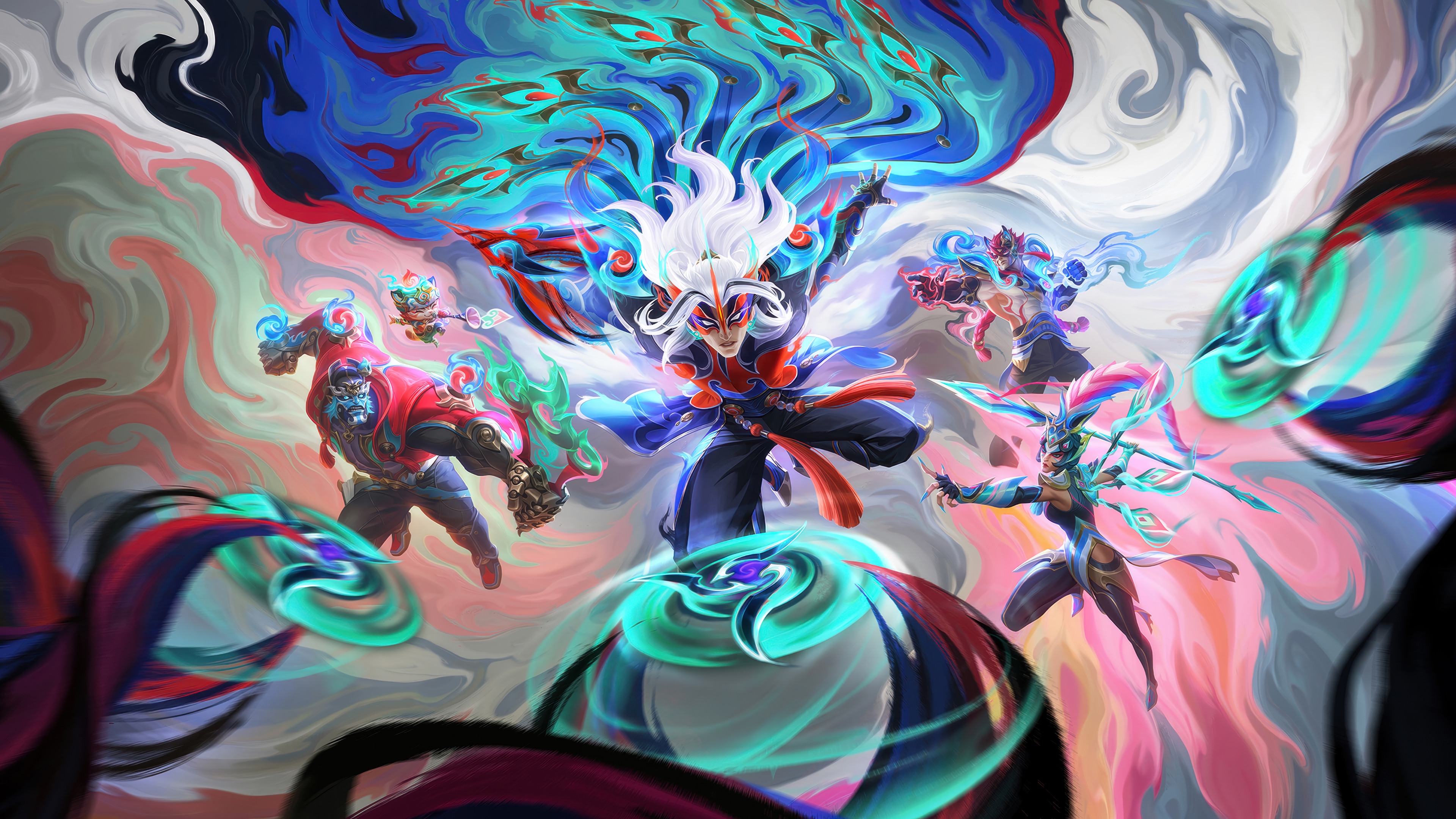 League of Legends Splendor Opus Characters HD Wallpaper