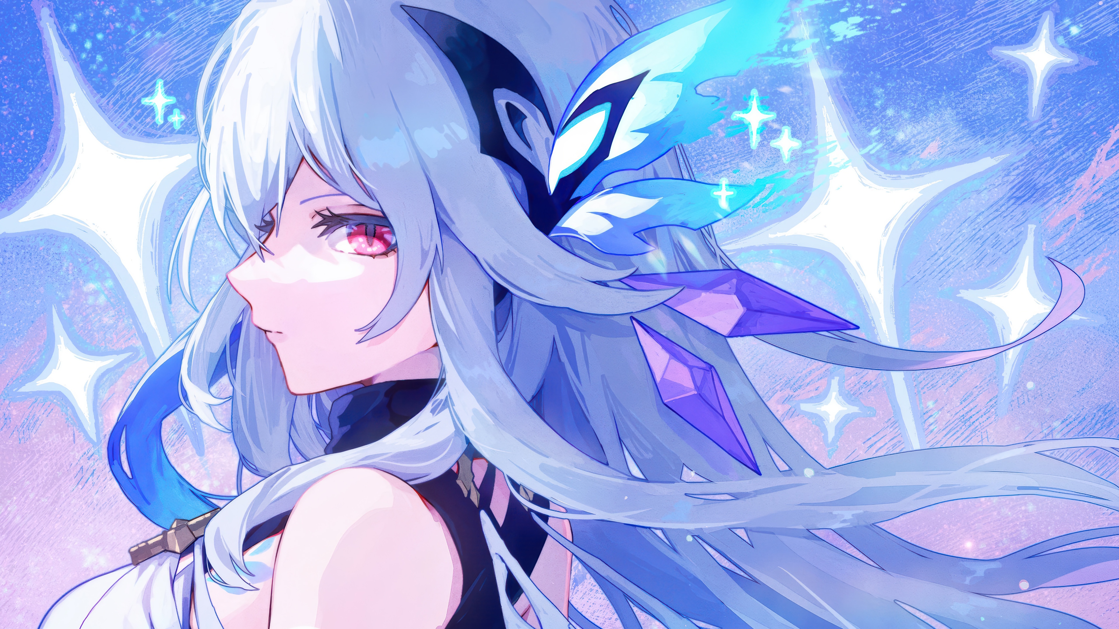 Skirk from Genshin Impact in 4K HD Wallpaper