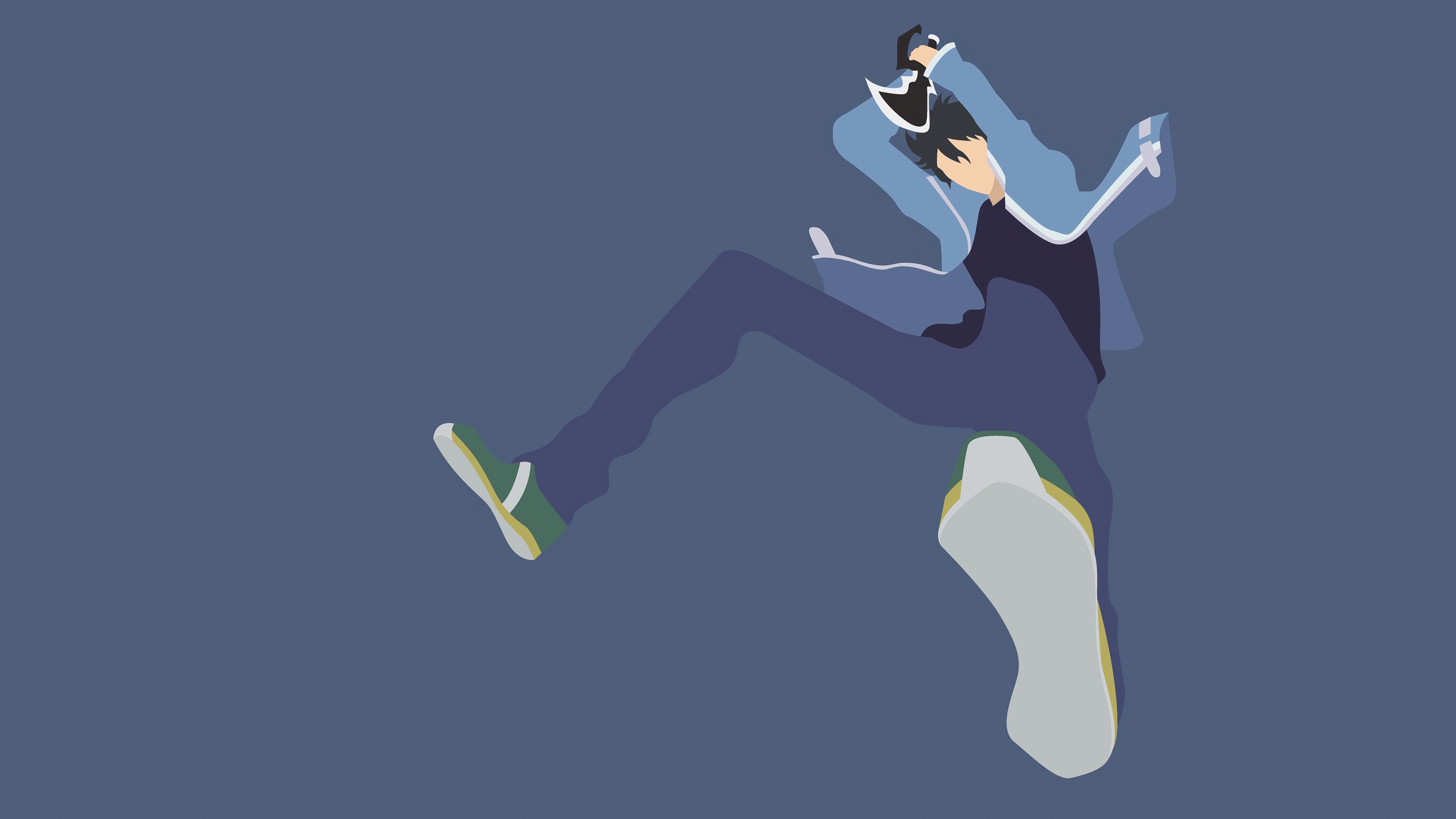 Sung Jin-Woo in Minimalist Style 4K HD Wallpaper