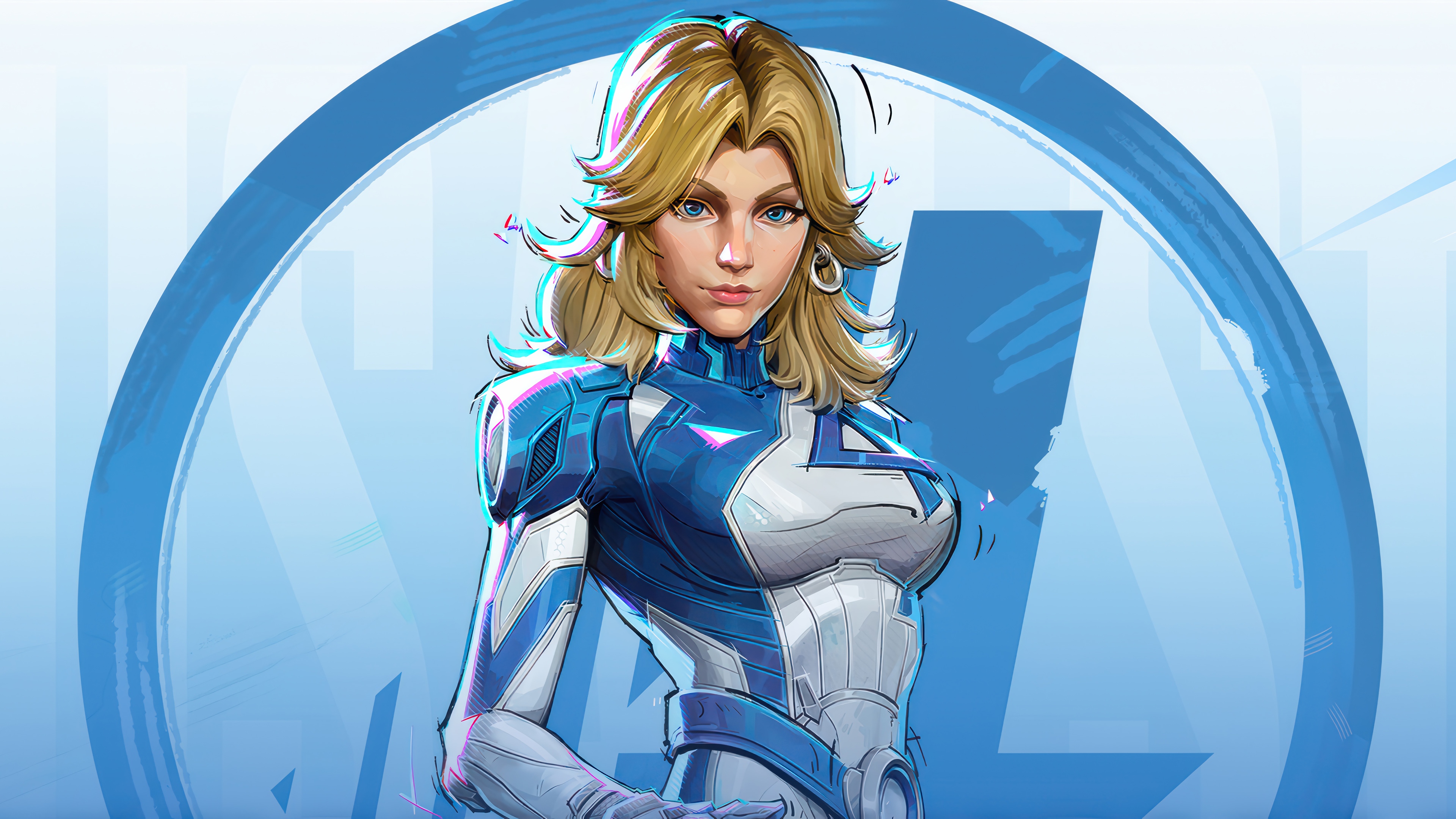 Invisible Woman in Marvel Rivals 4K HD Wallpaper