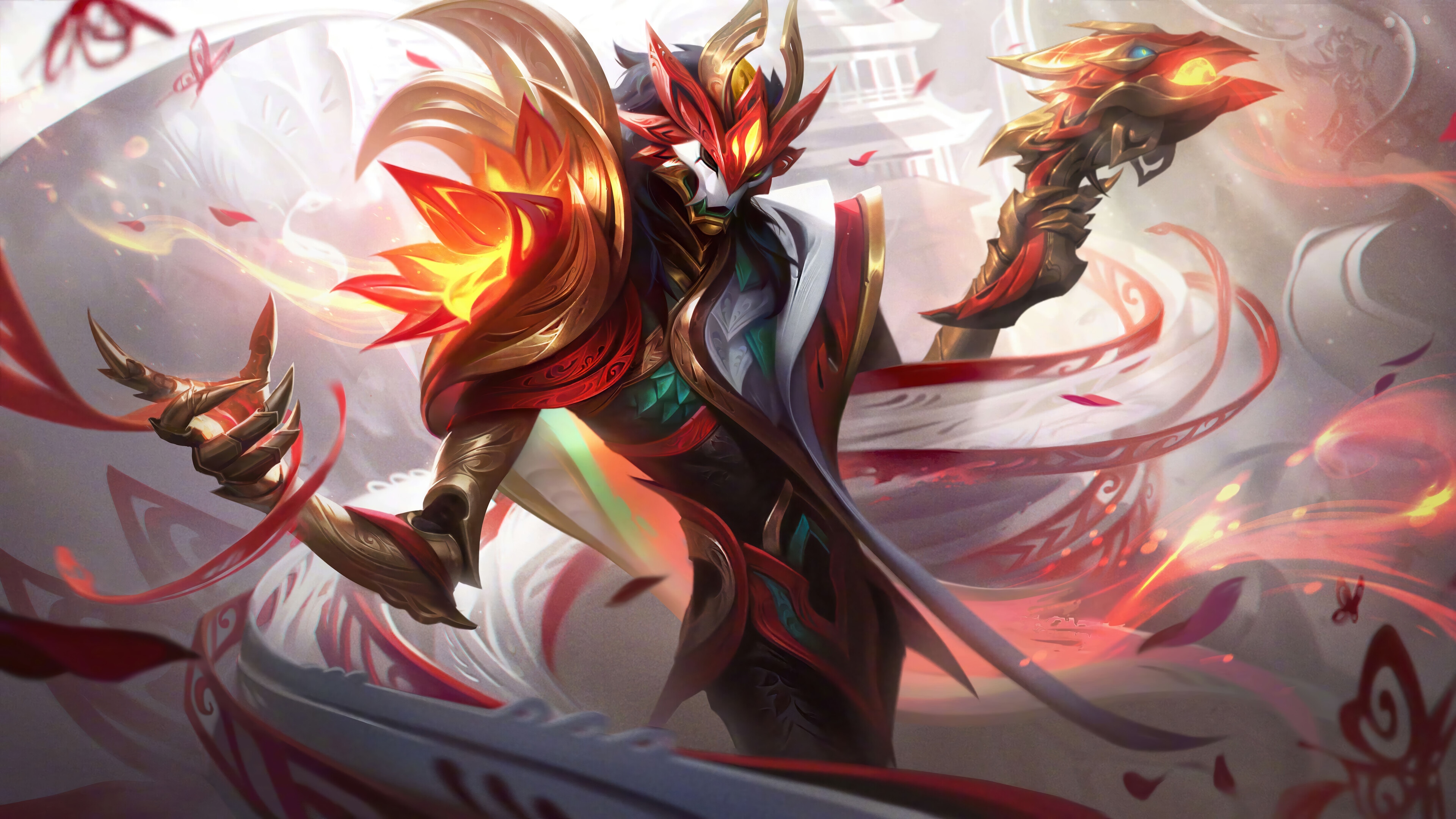 Mythmaker Jhin 4K Splash Art HD Wallpaper
