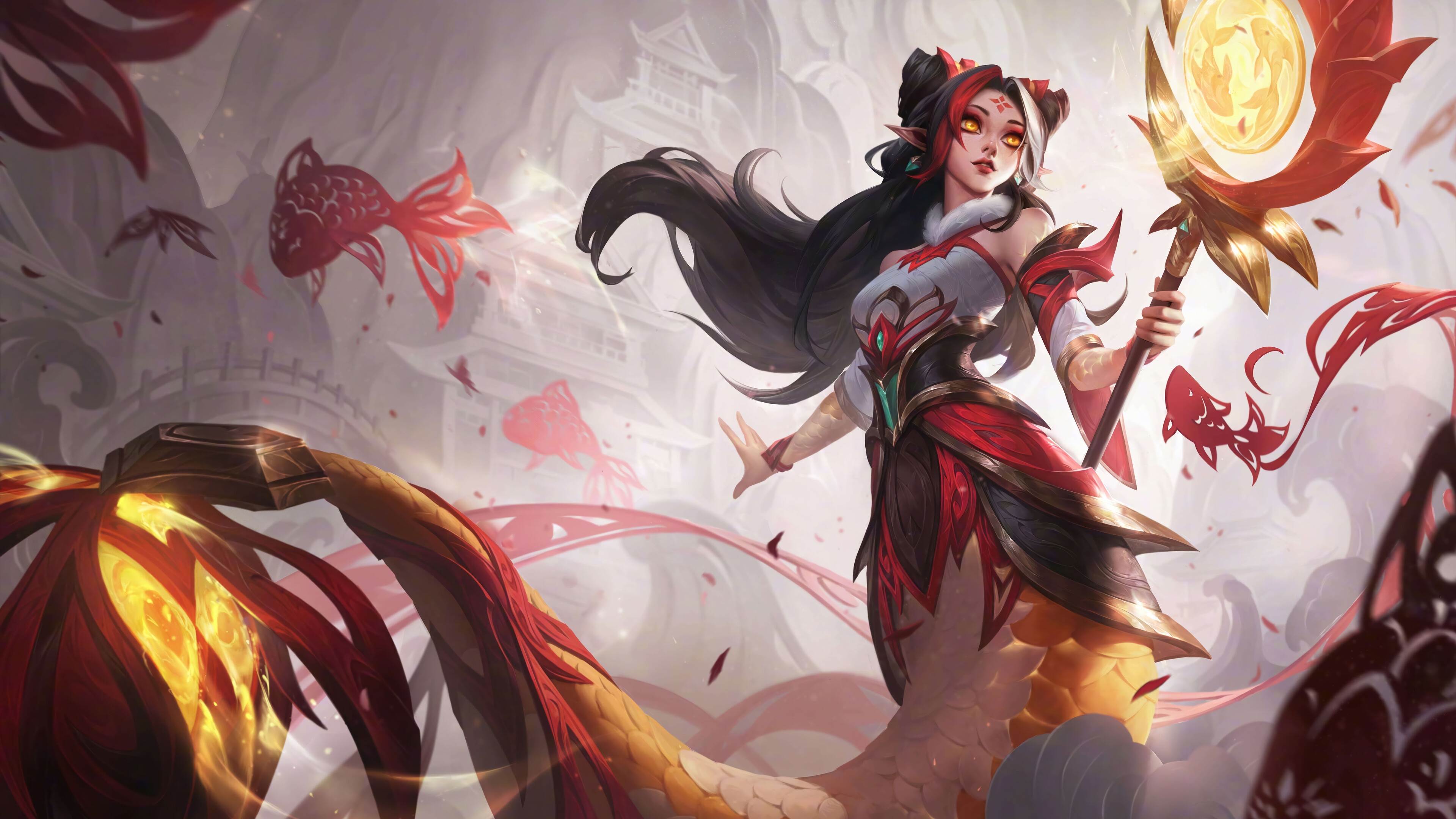 Mythmaker Nami Splash Art 4K HD Wallpaper