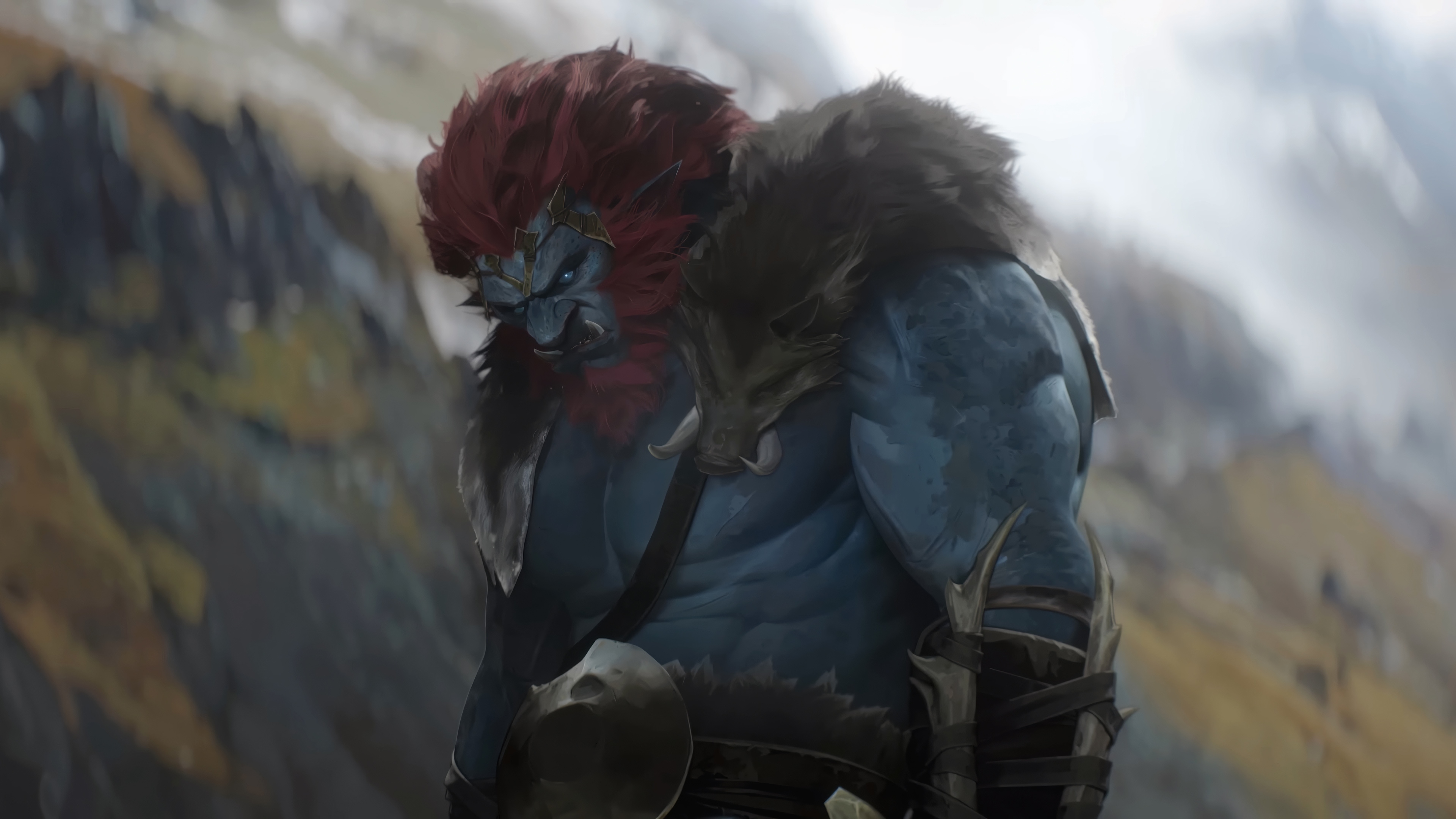 Trundle from League of Legends in 4K HD Wallpaper