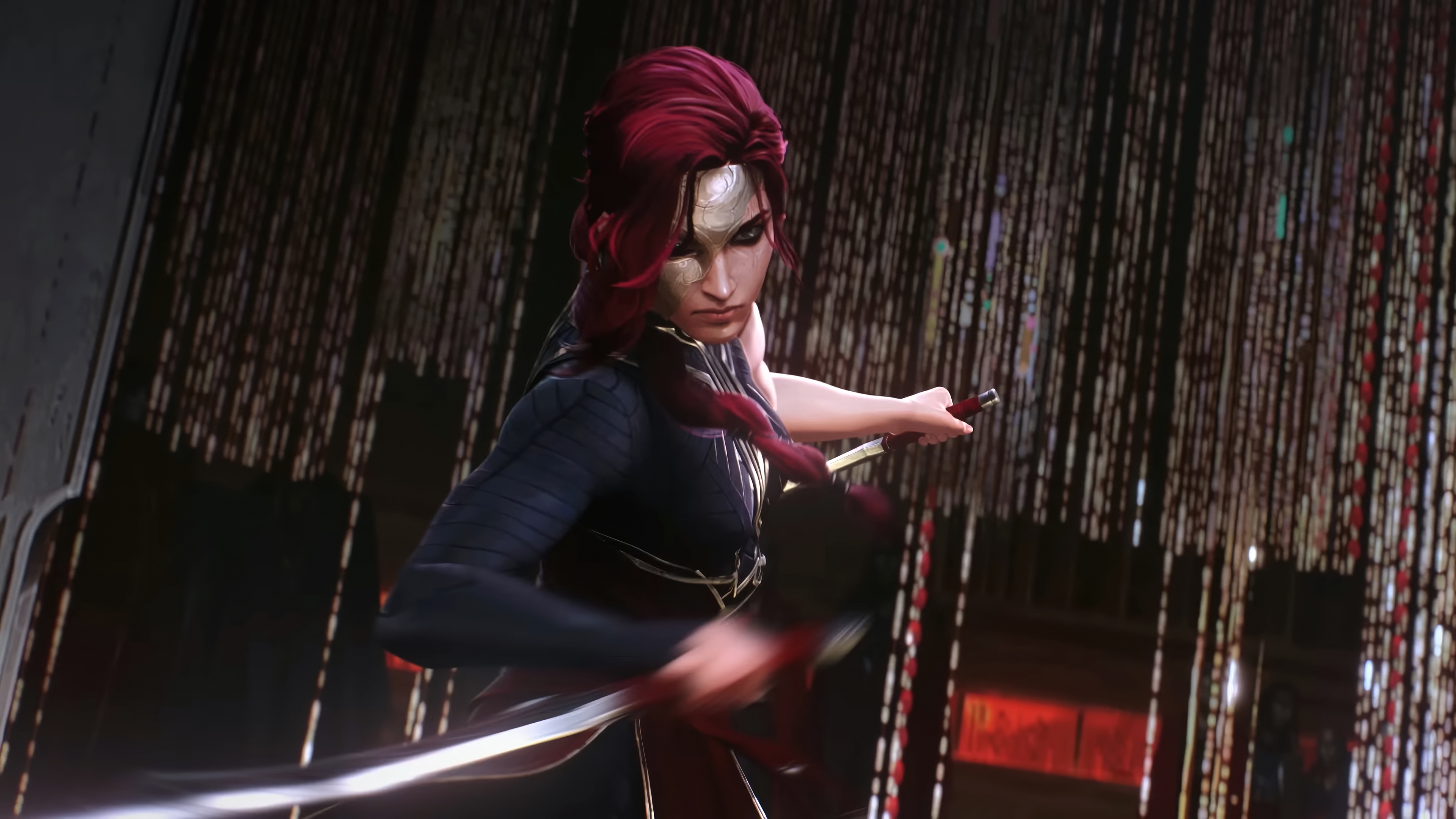 Katarina from League of Legends in 4K HD Wallpaper