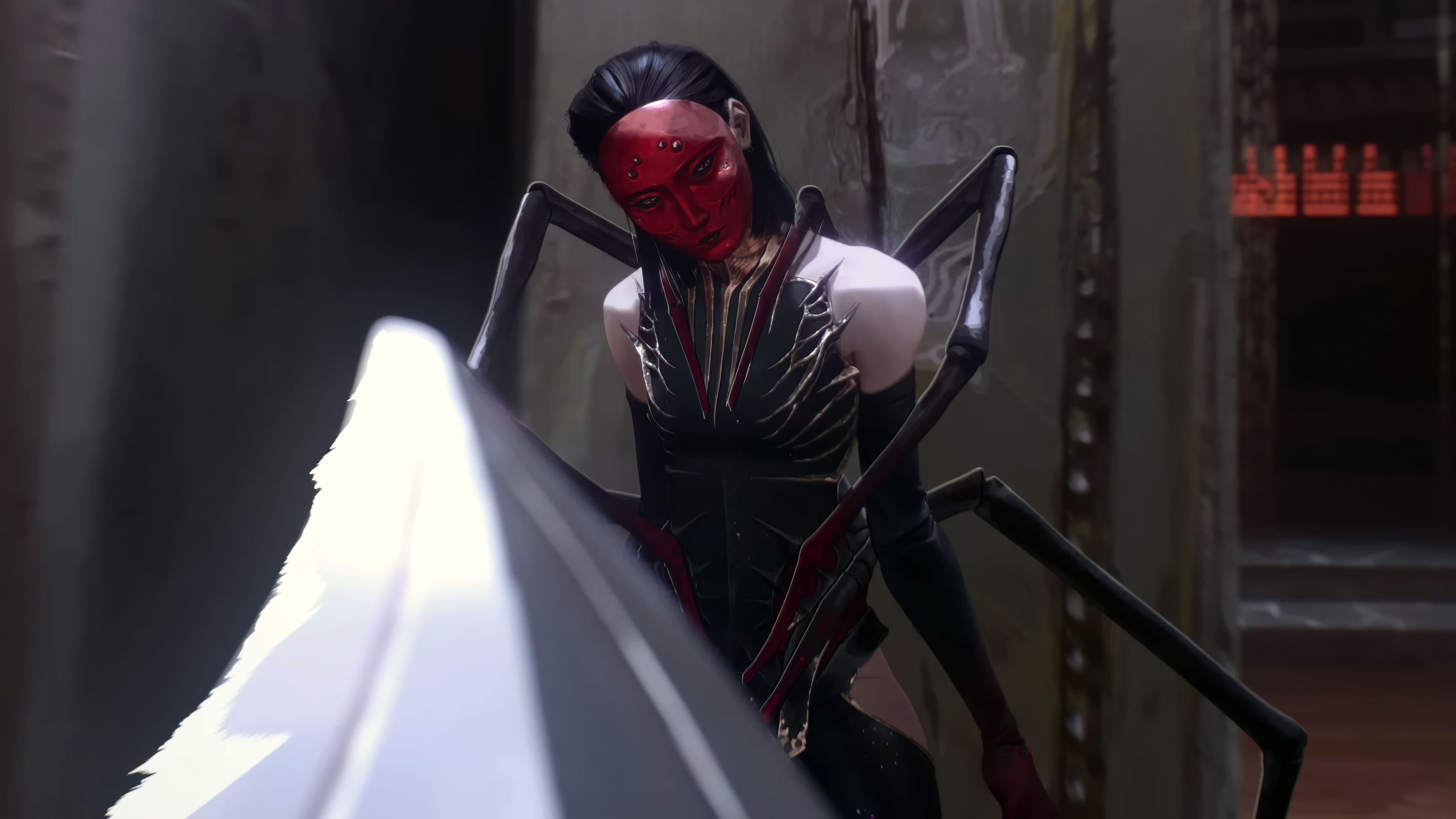 Elise, the Spider Queen from League of Legends 4K HD Wallpaper