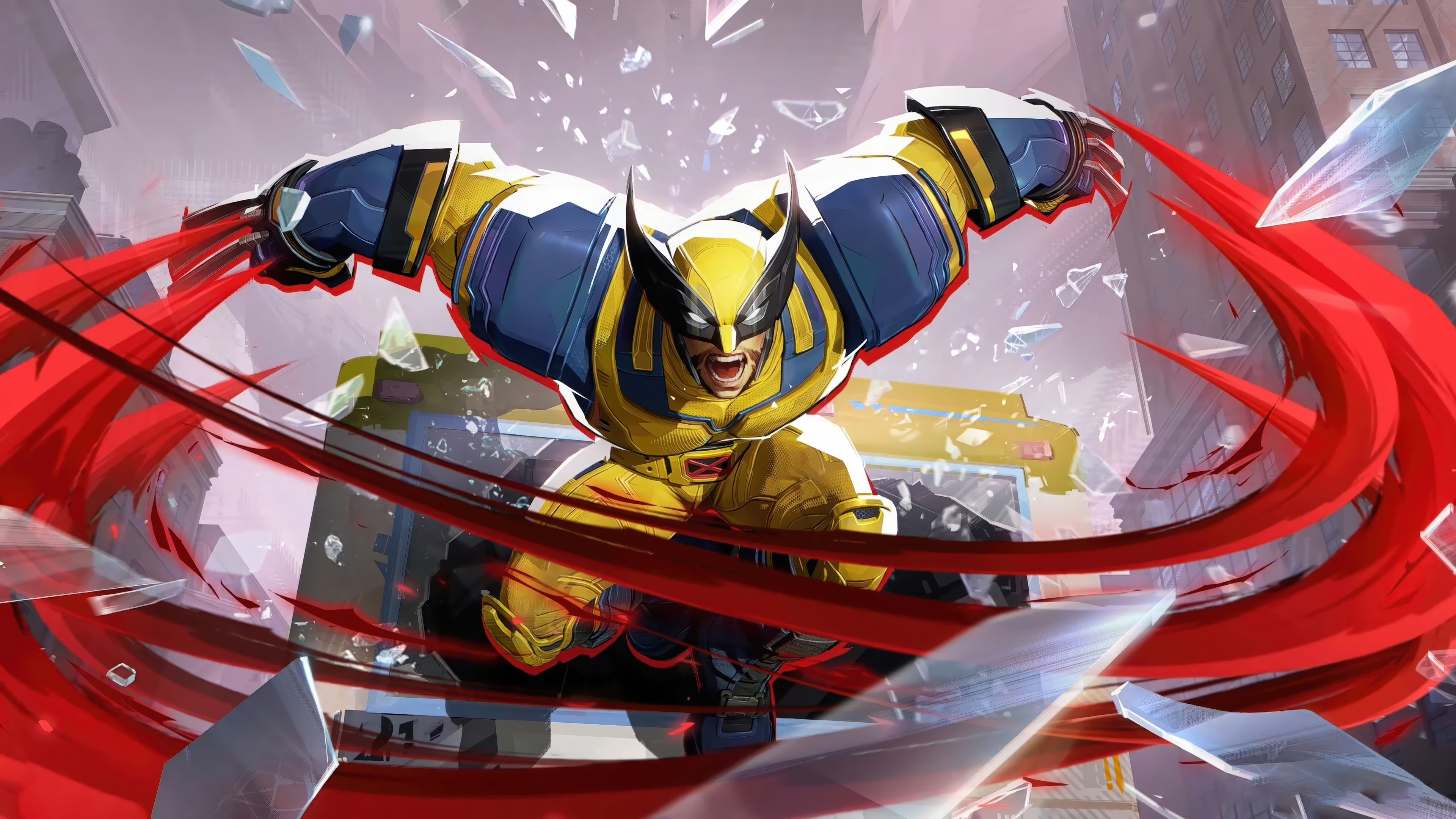 Wolverine in Marvel Rivals 4K HD Wallpaper