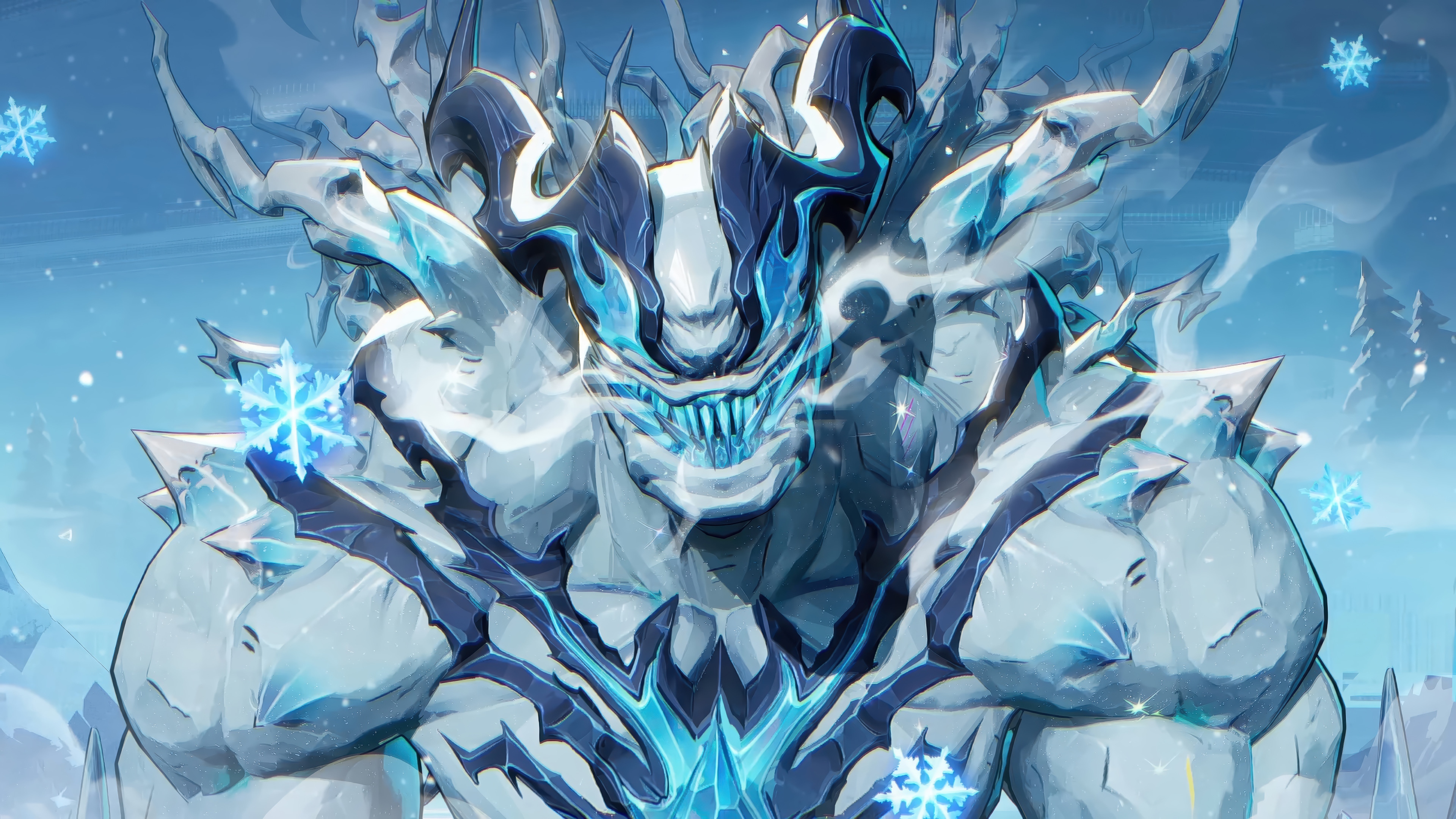 Marvel Rivals Ice Monster 4K HD Wallpaper