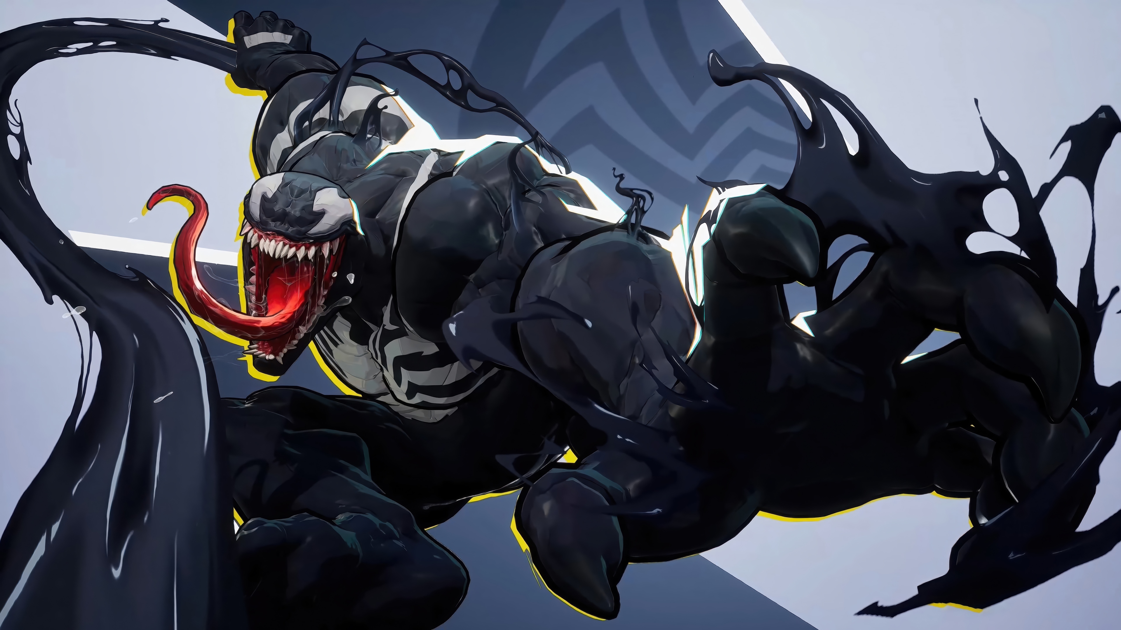 Venom in Marvel Rivals 4K HD Wallpaper