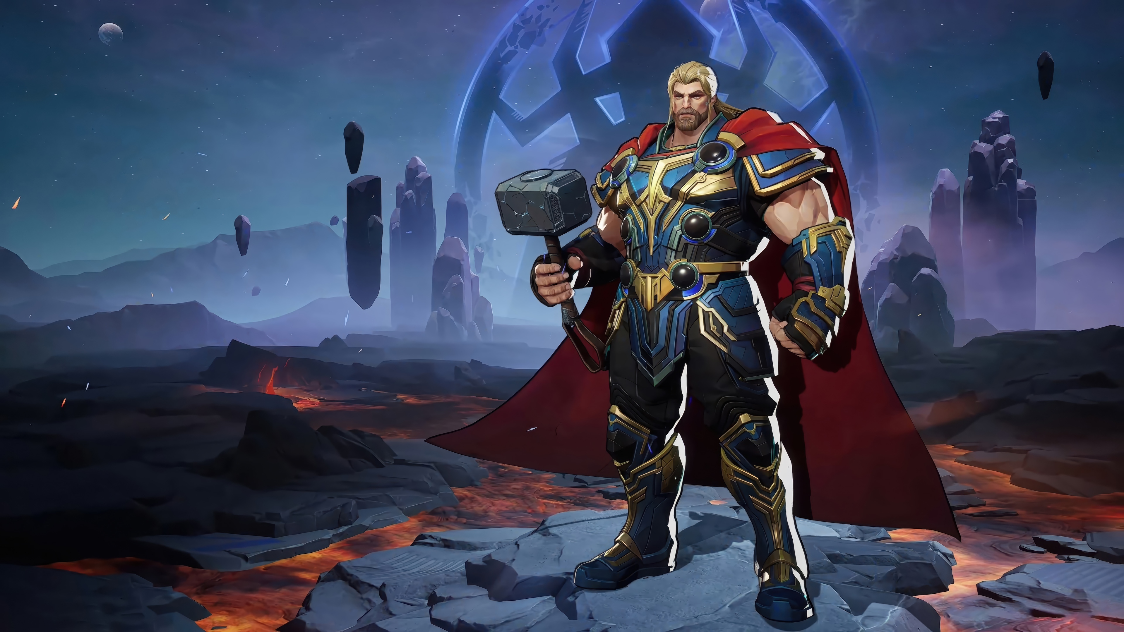 Thor in Marvel Rivals 4K HD Wallpaper