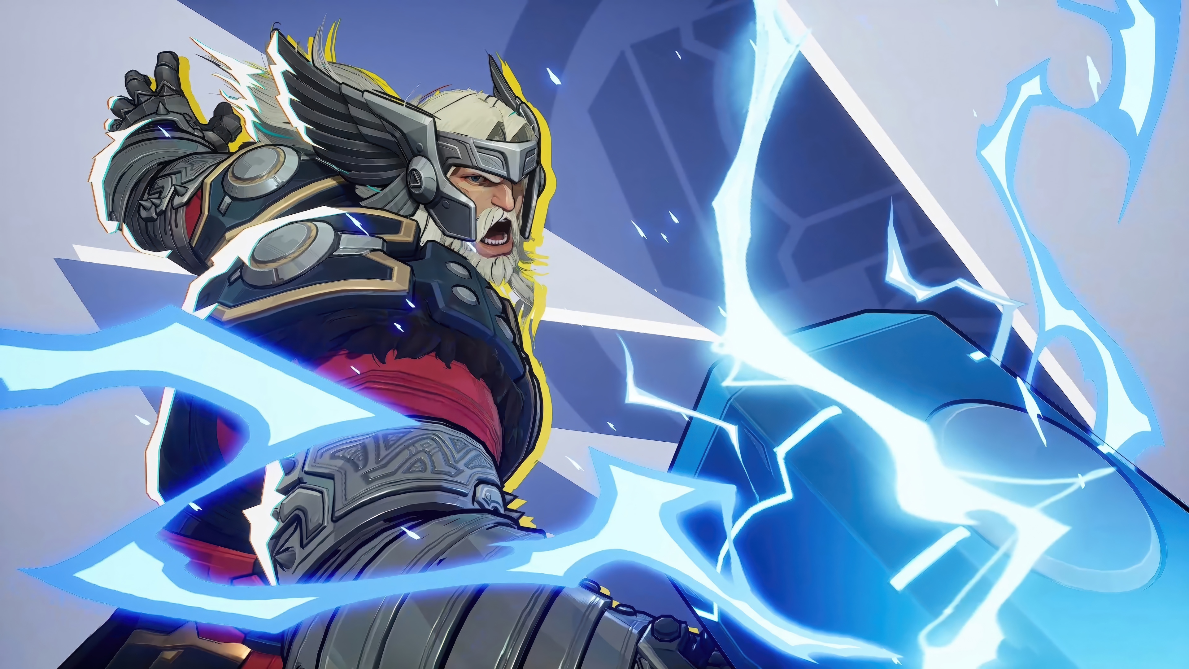 Thor in Marvel Rivals 4K HD Wallpaper