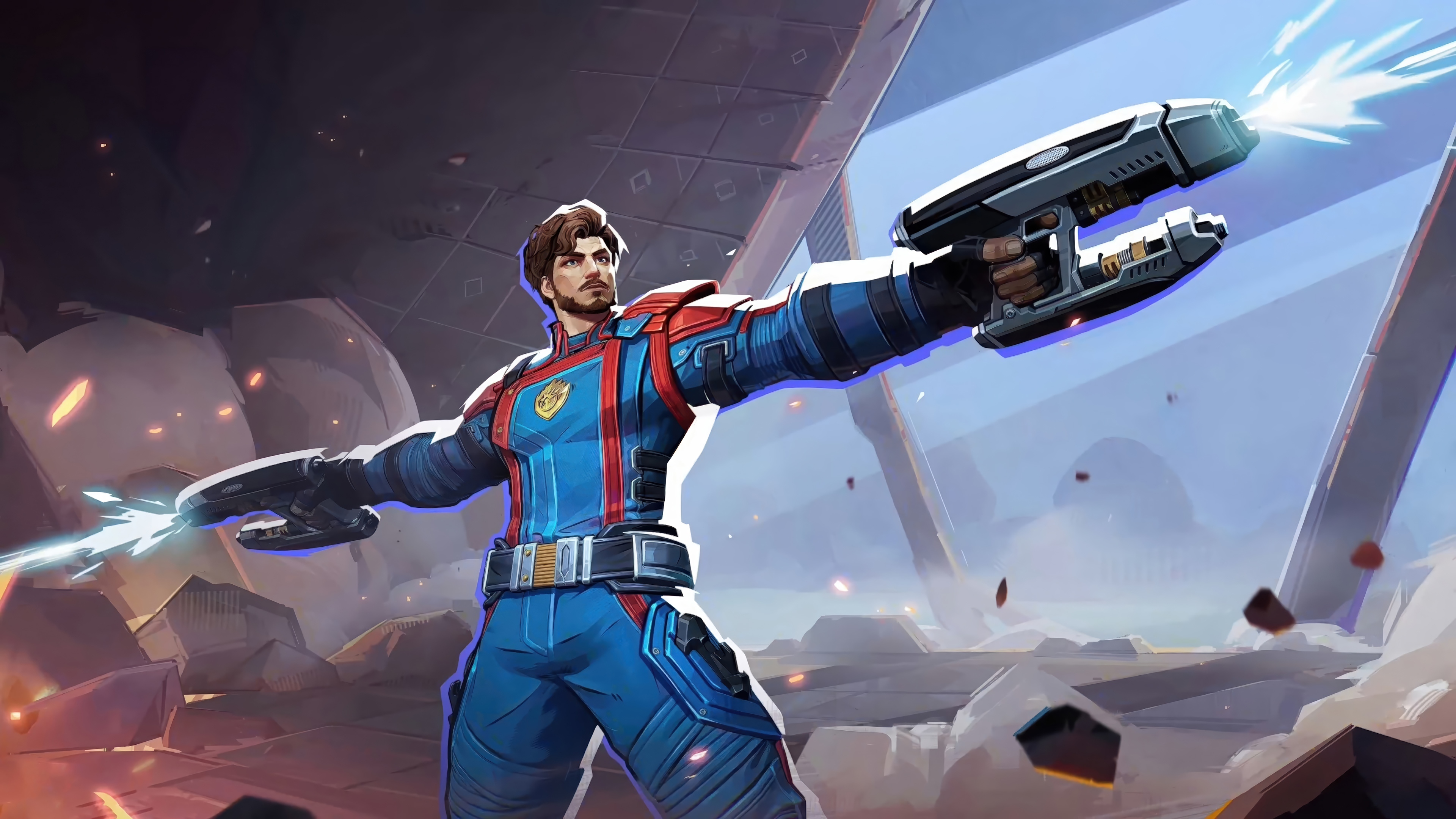 Star-Lord in Marvel Rivals 4K HD Wallpaper