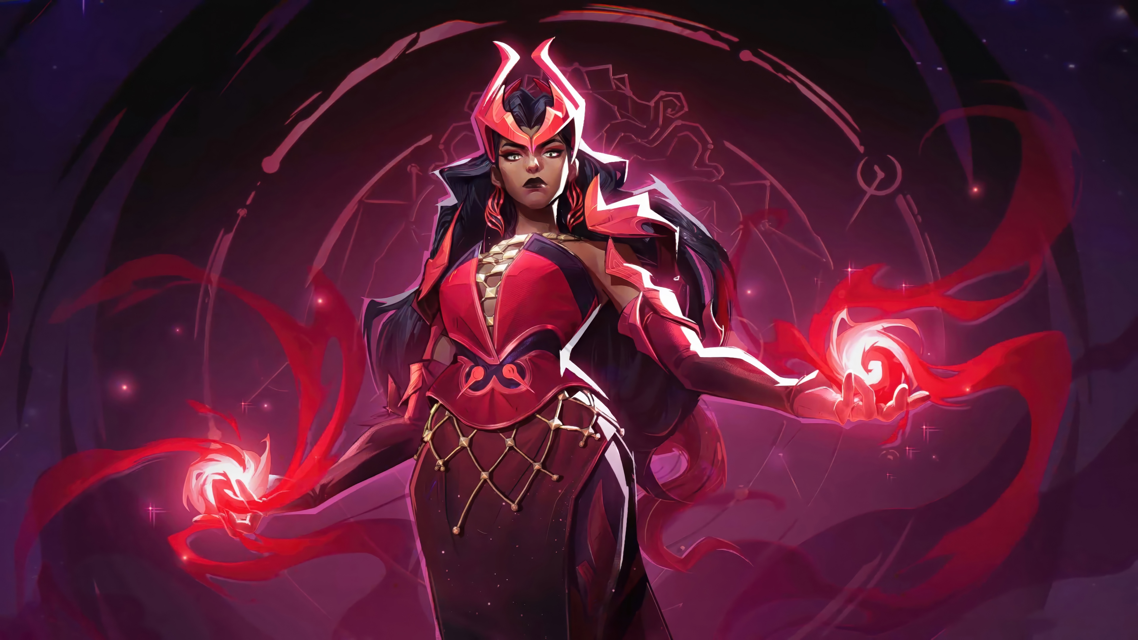 Scarlet Witch in Marvel Rivals 4K HD Wallpaper