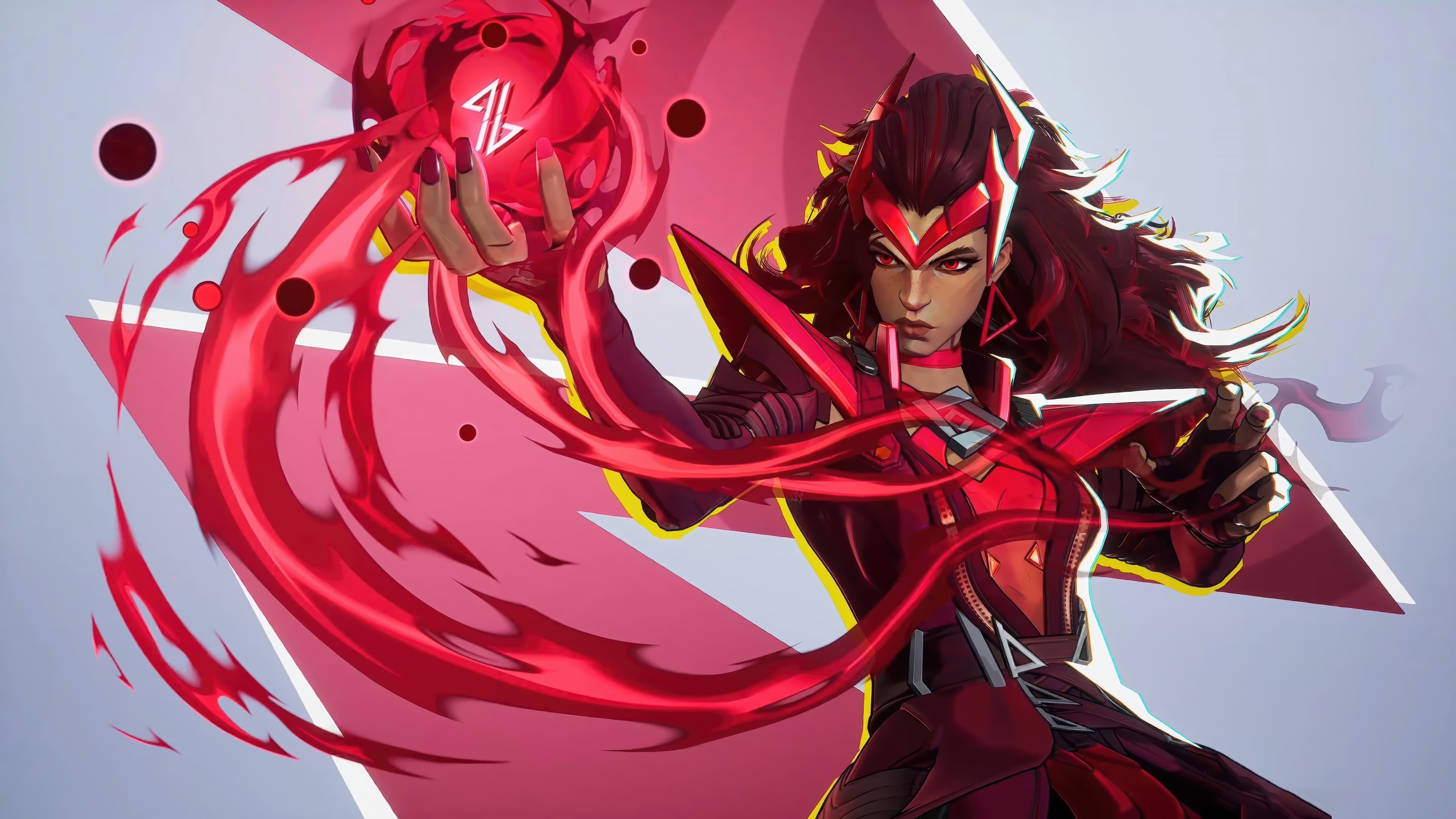Scarlet Witch in Marvel Rivals 4K HD Wallpaper