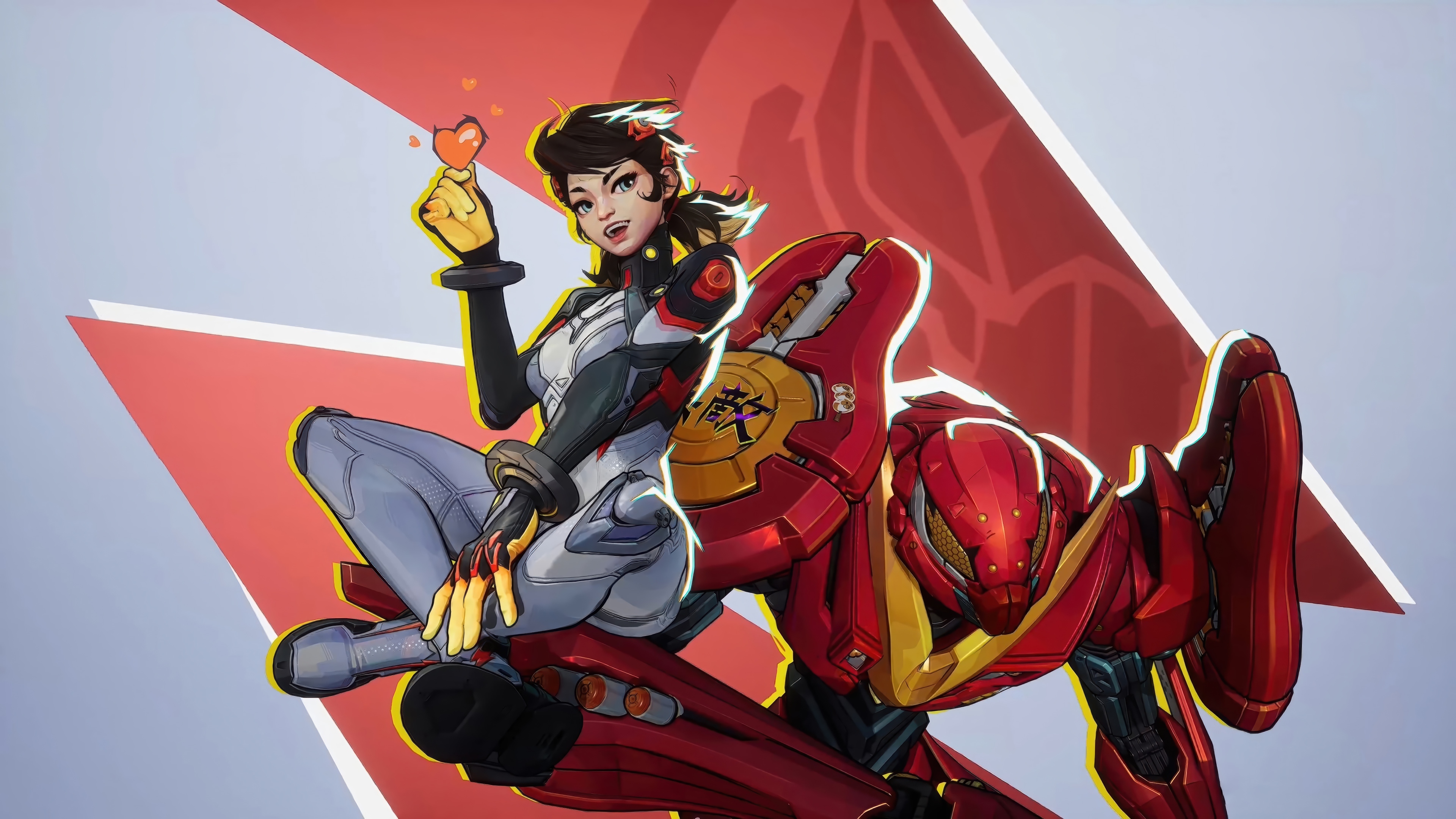 Peni Parker and SP//dr in Marvel Rivals 4K HD Wallpaper