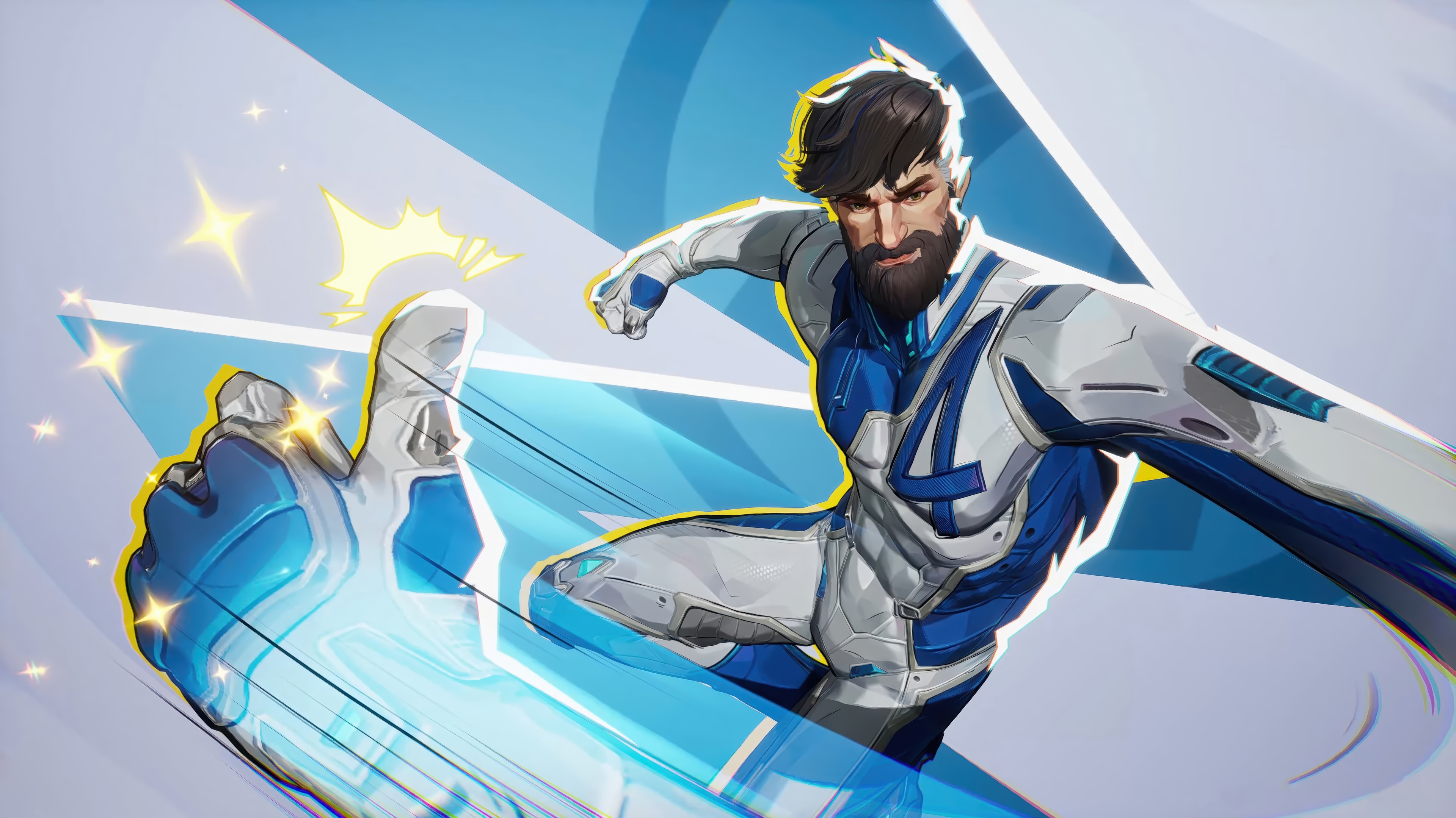 Mister Fantastic in Marvel Rivals 4K HD Wallpaper