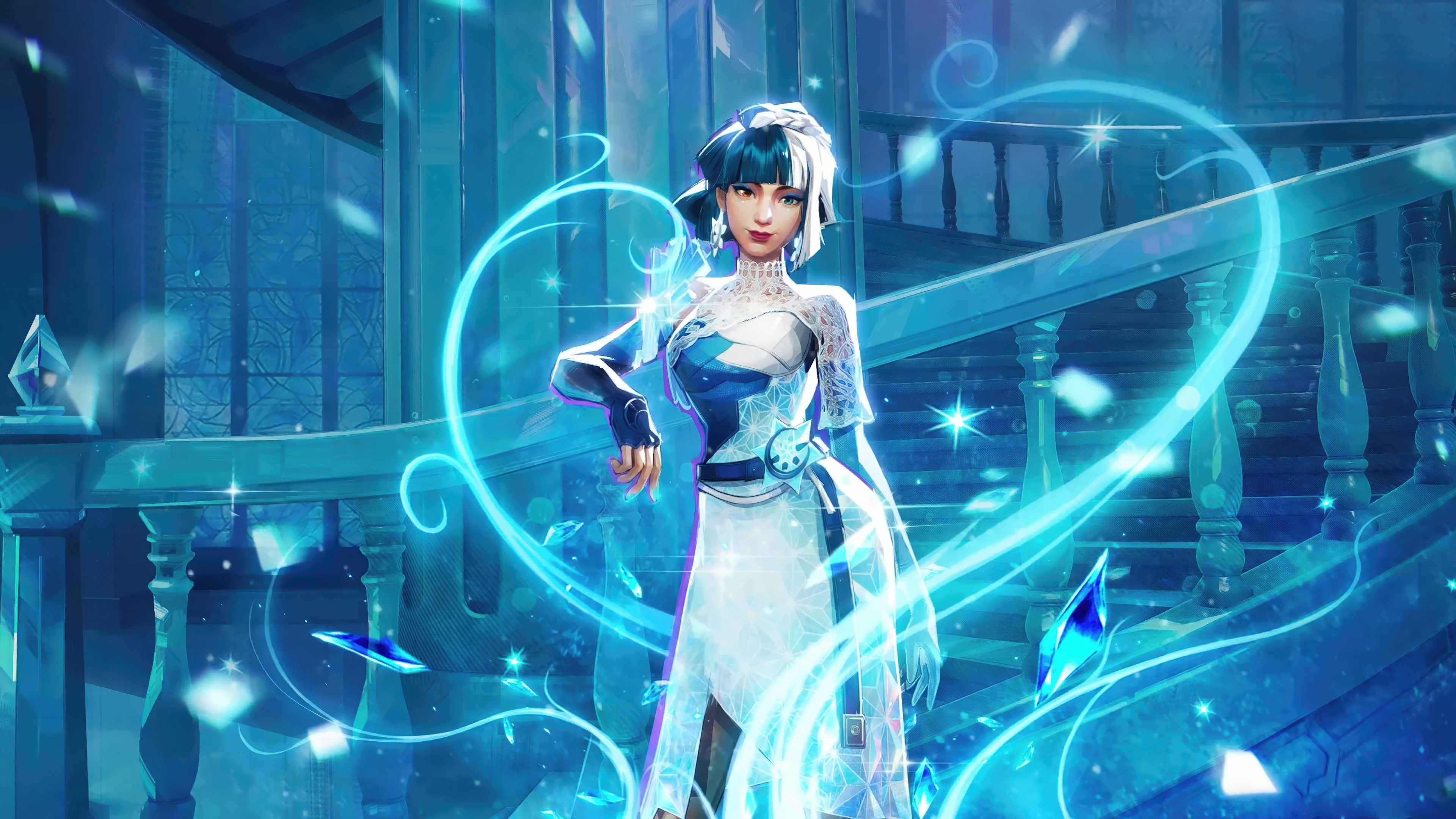 Luna Snow in Marvel Rivals 4K HD Wallpaper