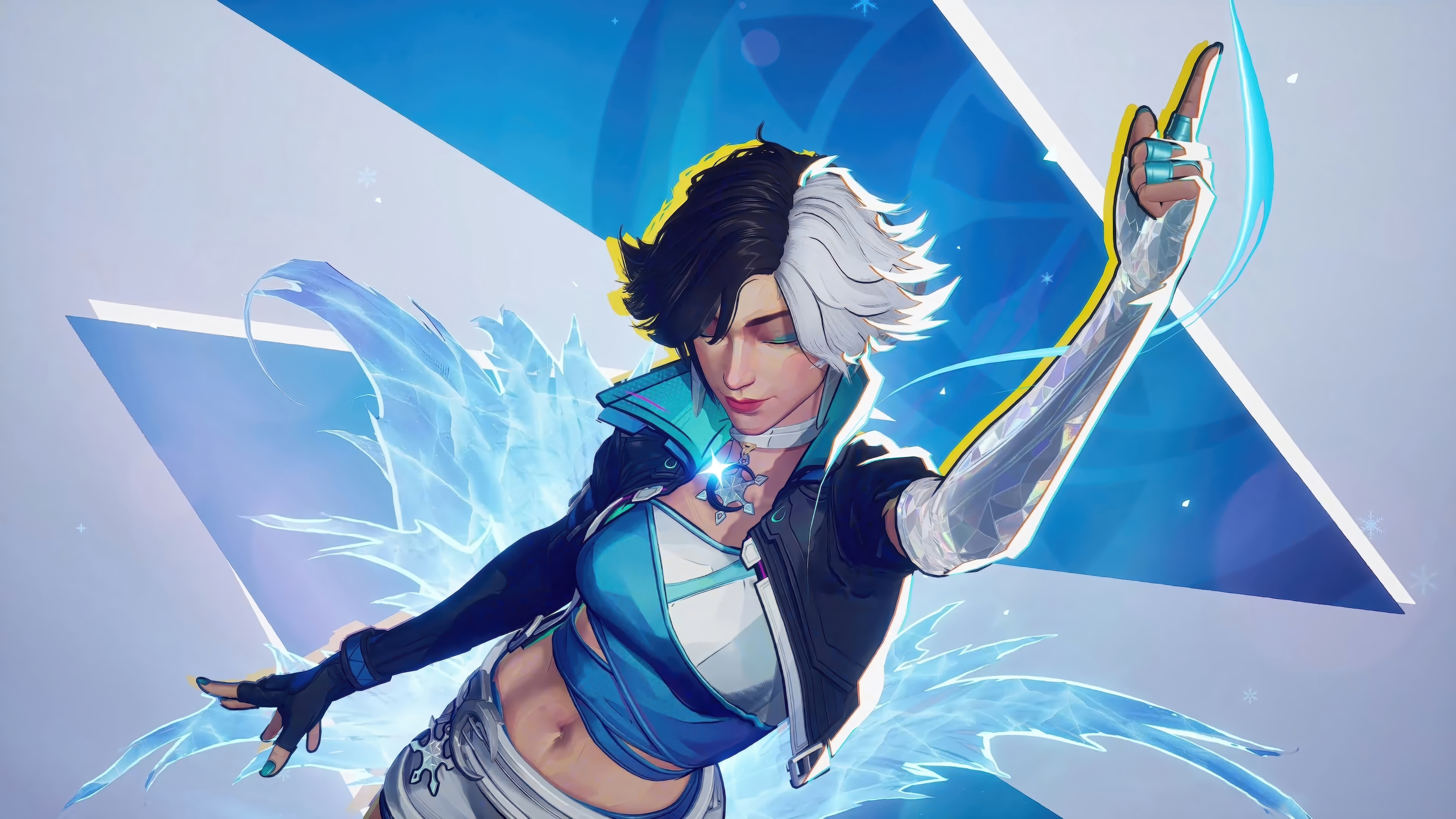 Luna Snow in Marvel Rivals 4K HD Wallpaper