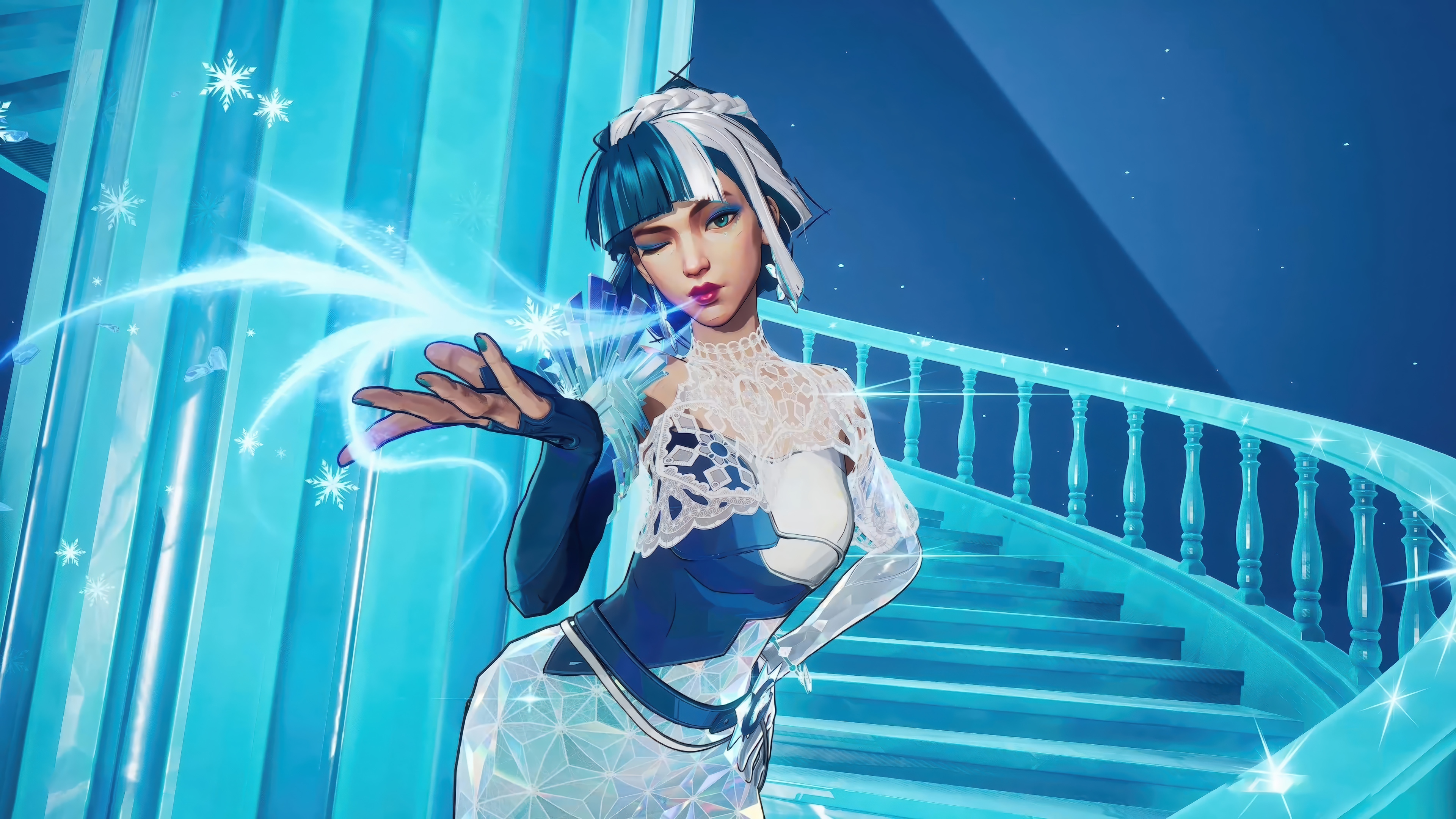 Luna Snow in Marvel Rivals 4K HD Wallpaper