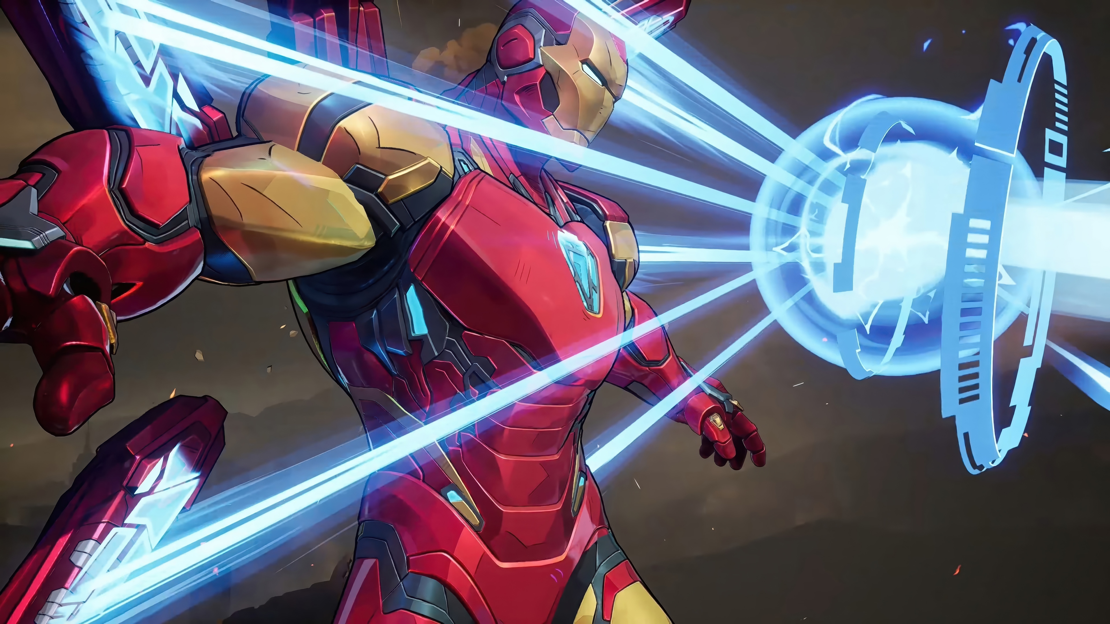 Iron Man in Marvel Rivals 4K HD Wallpaper