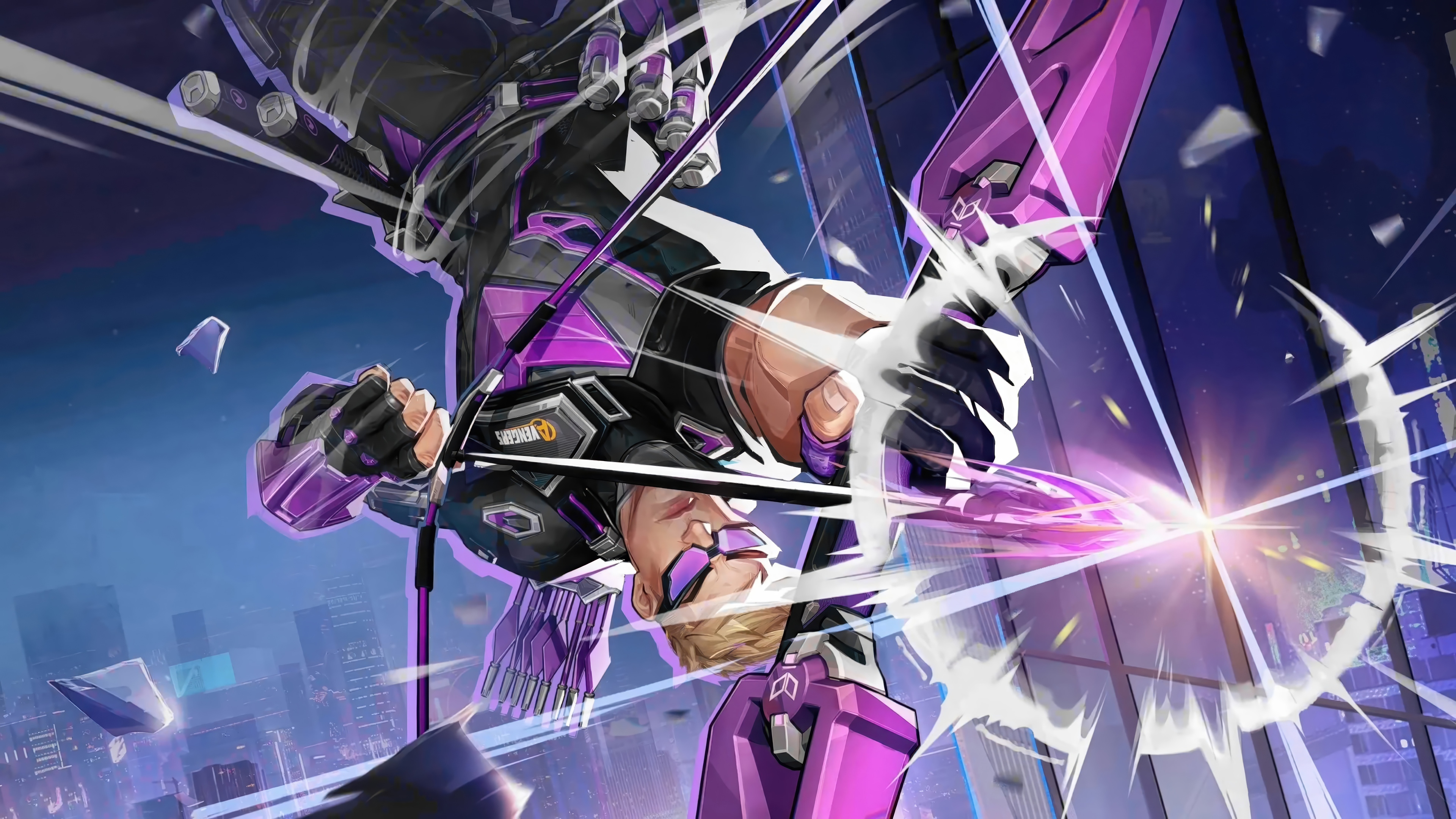 Hawkeye in Marvel Rivals 4K HD Wallpaper
