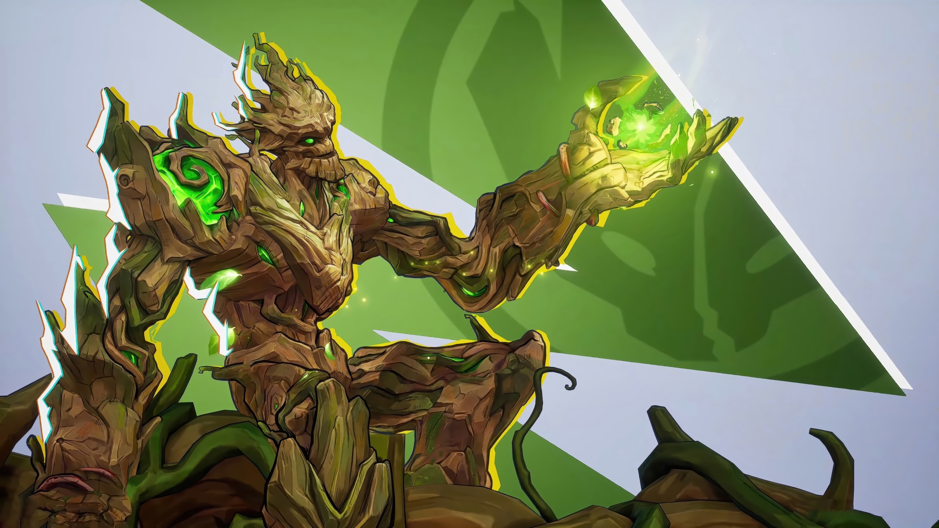 Groot in Marvel Rivals 4K HD Wallpaper