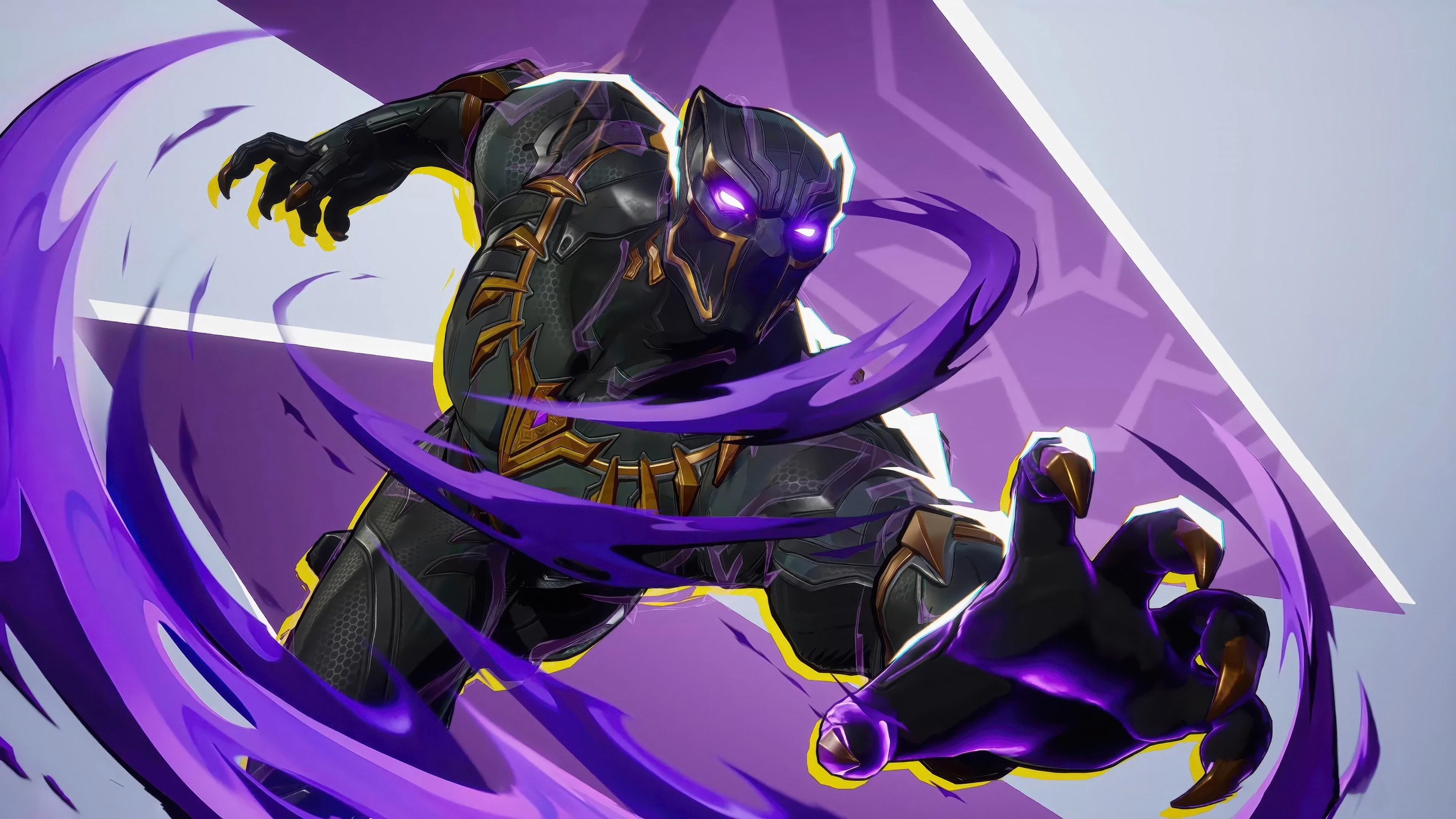 Black Panther in Marvel Rivals 4K HD Wallpaper