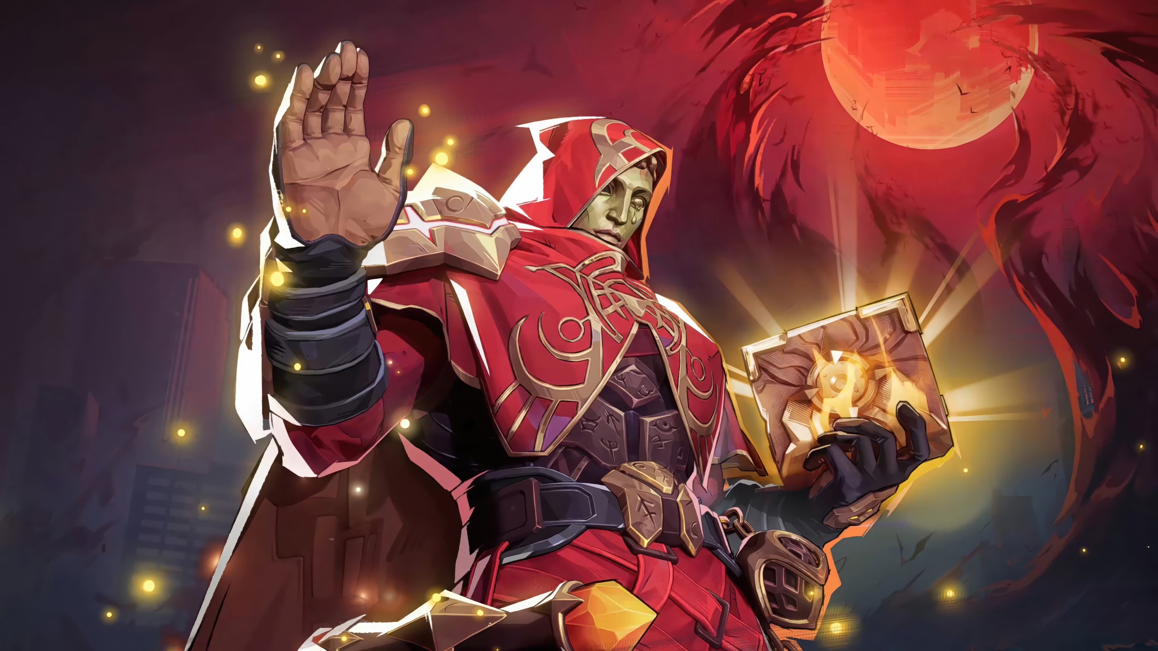 Adam Warlock in Marvel Rivals 4K HD Wallpaper
