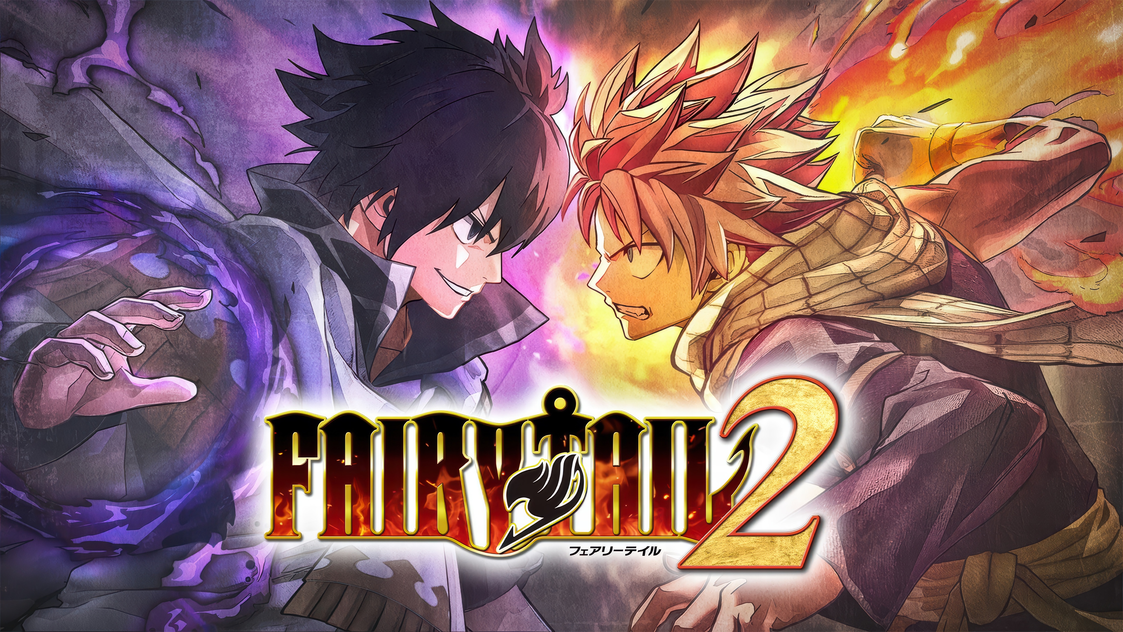 Fairy Tail 2: Natsu vs. Zeref HD Wallpaper