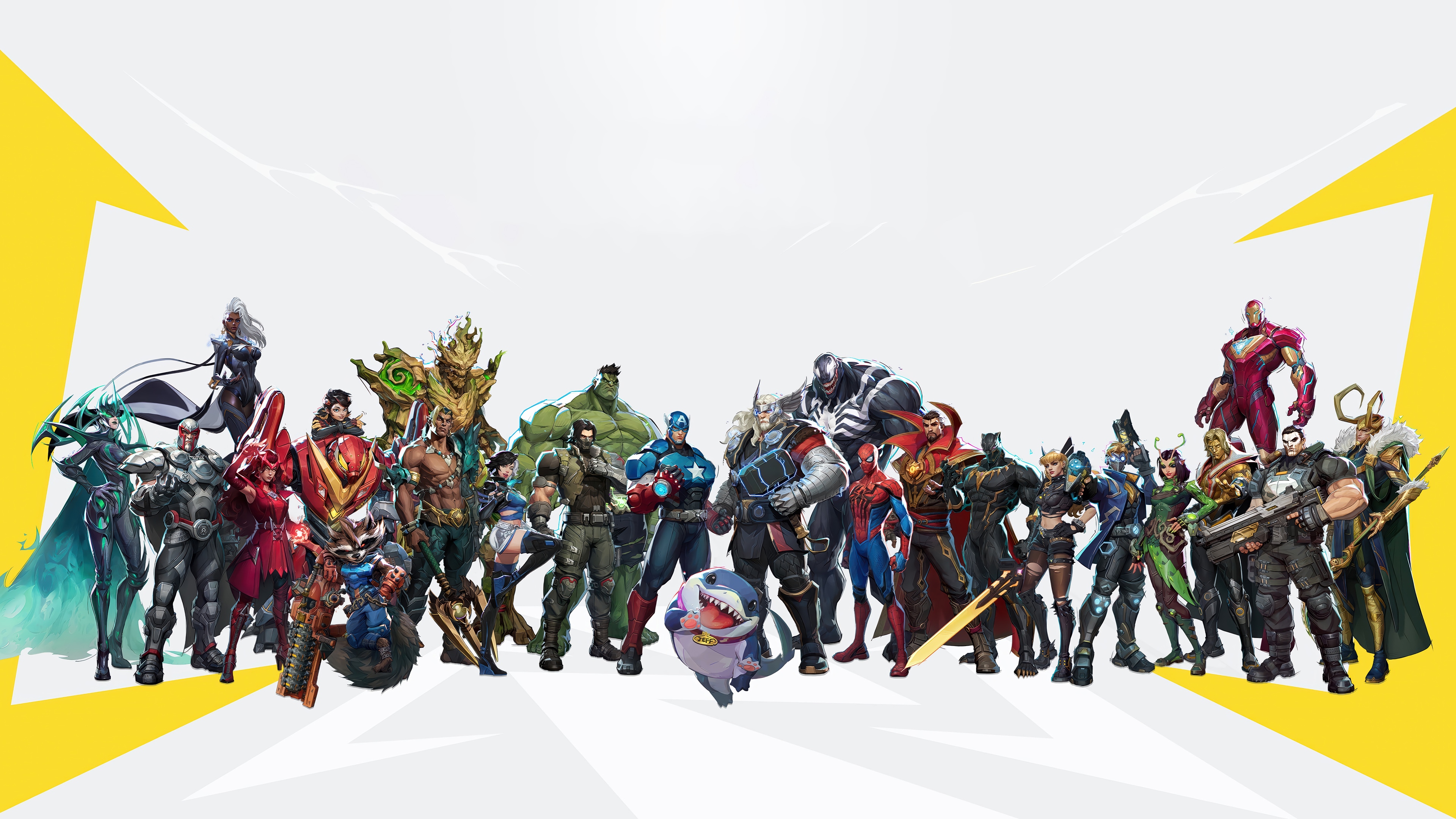 Marvel Rivals Video Game Characters 4K HD Wallpaper