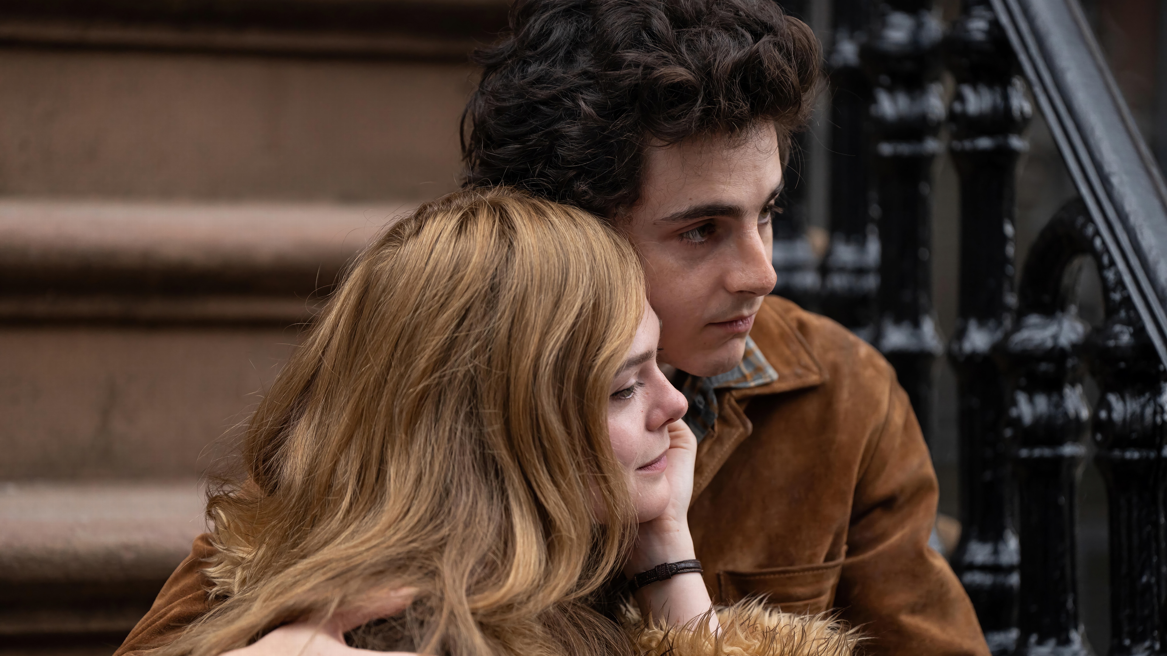 A Complete Unknown: Timothee Chalamet and Elle Fanning HD Wallpaper