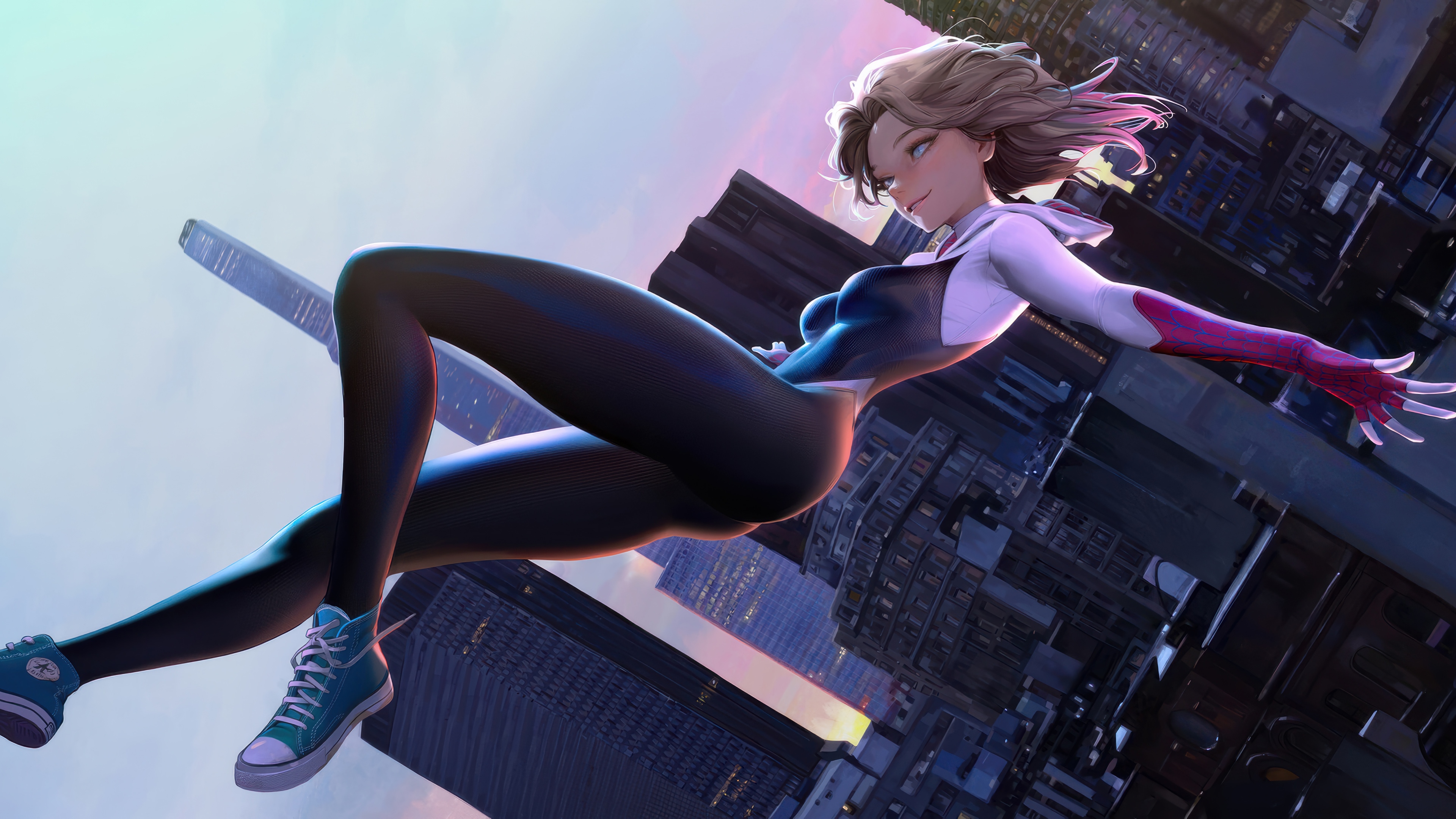 Spider-Gwen 4K HD Wallpaper