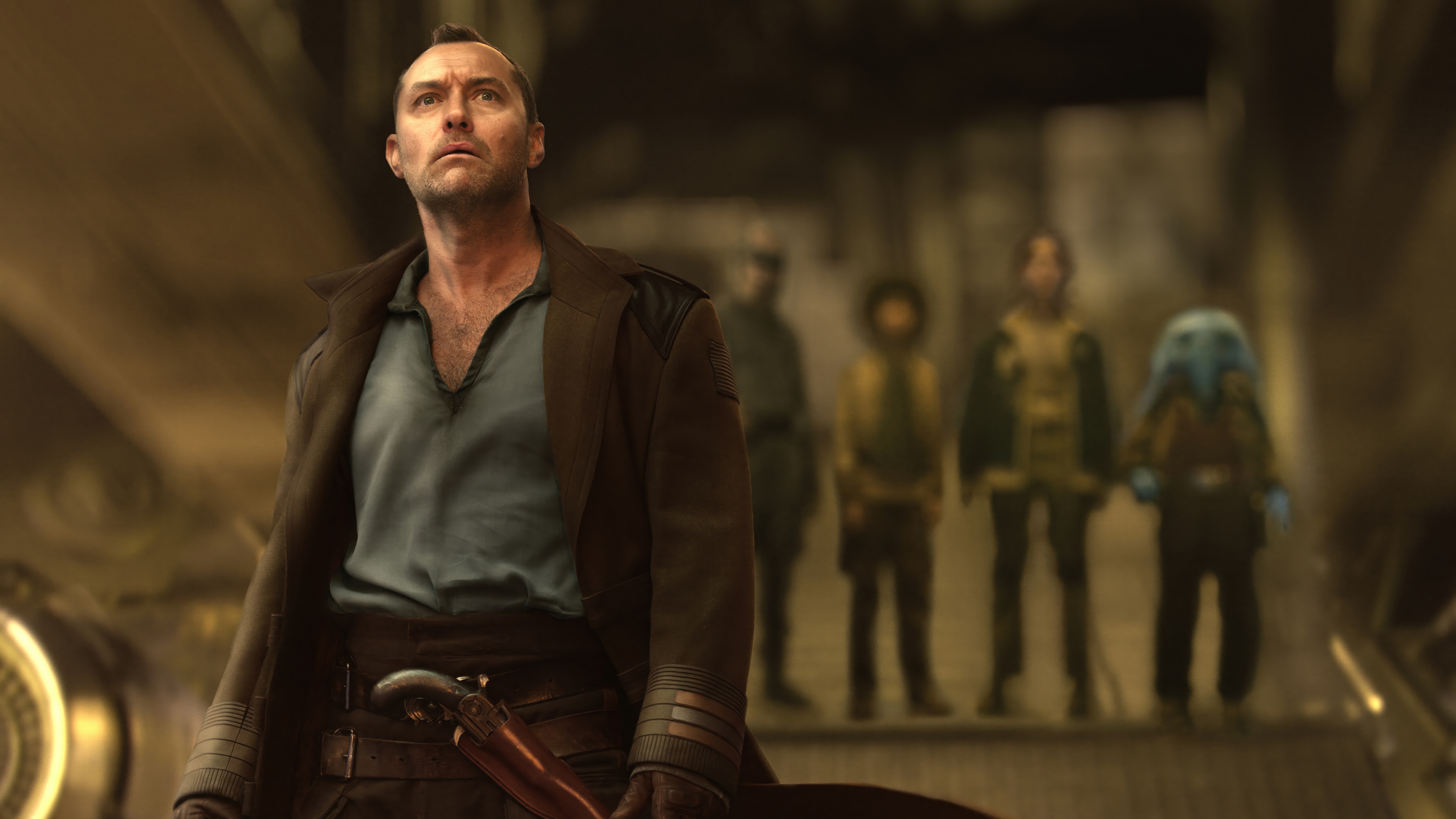 Jude Law in Star Wars: Skeleton Crew 4K HD Wallpaper