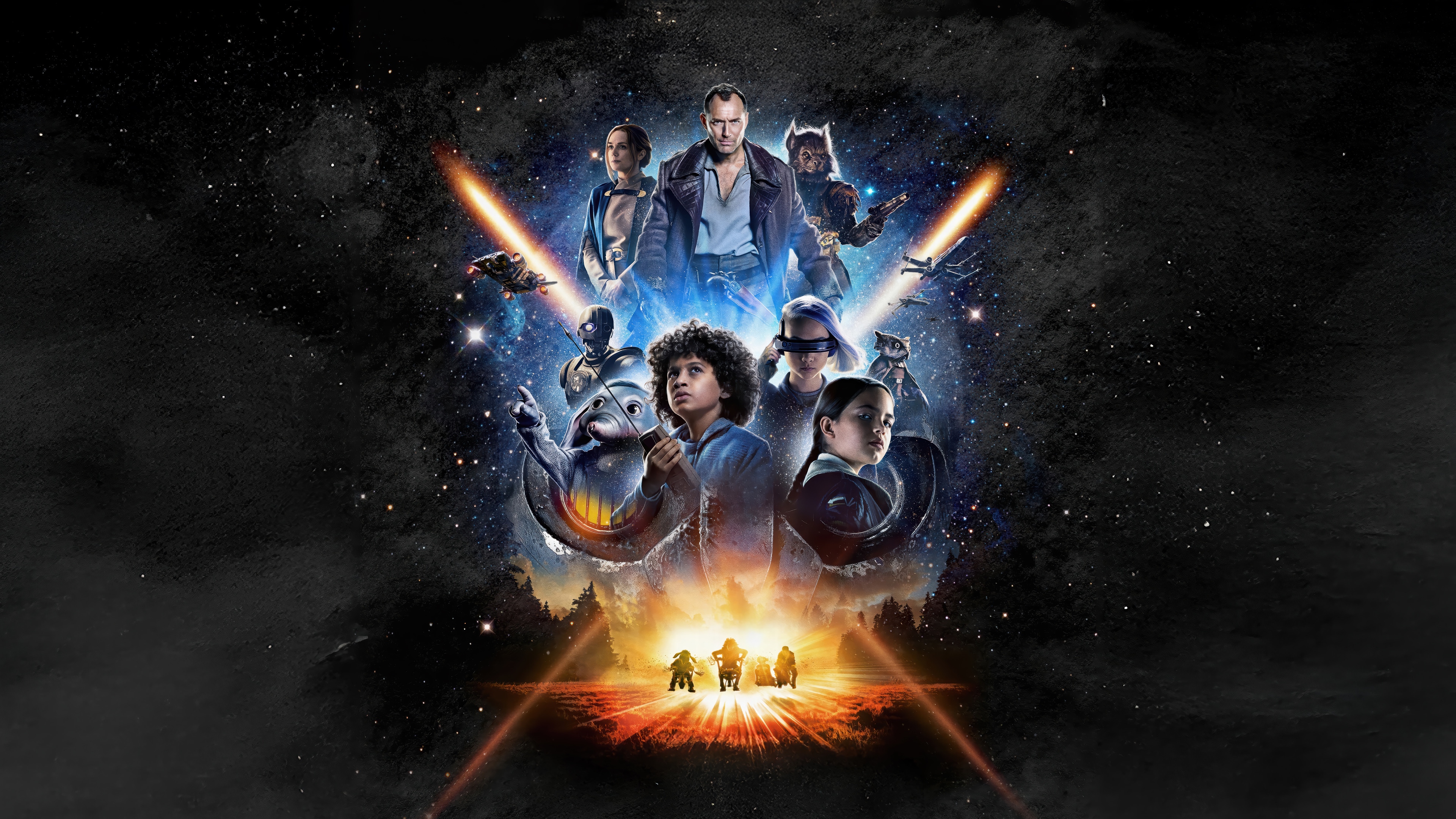 Star Wars: Skeleton Crew 4K HD Wallpaper