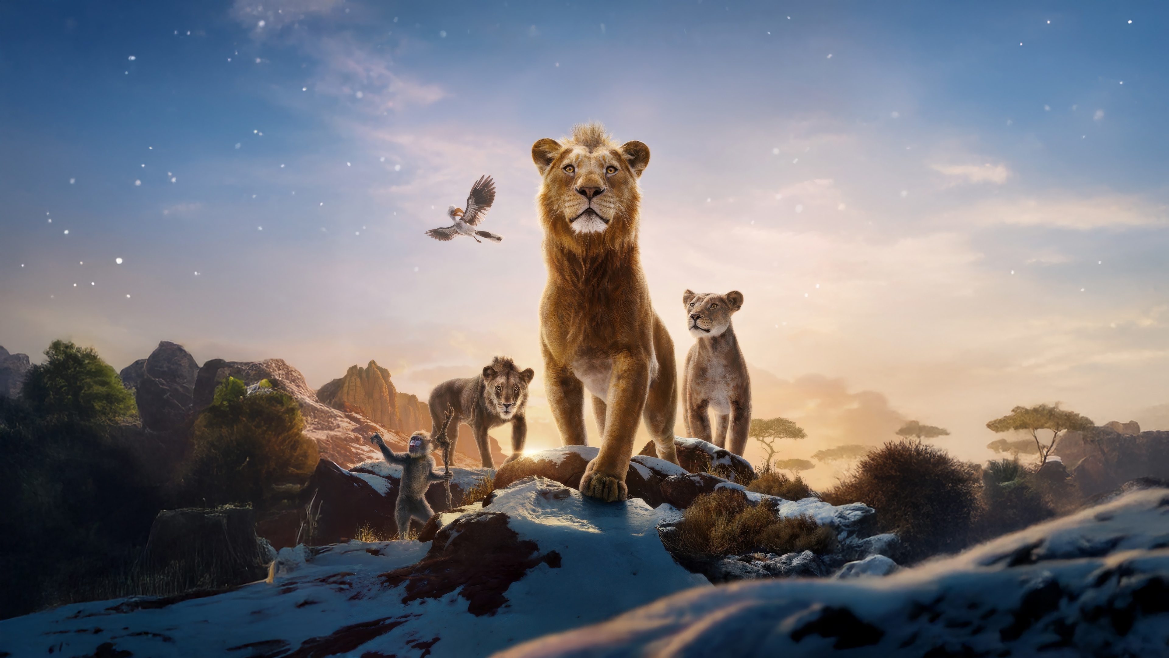 Mufasa: The Lion King 4K HD Wallpaper