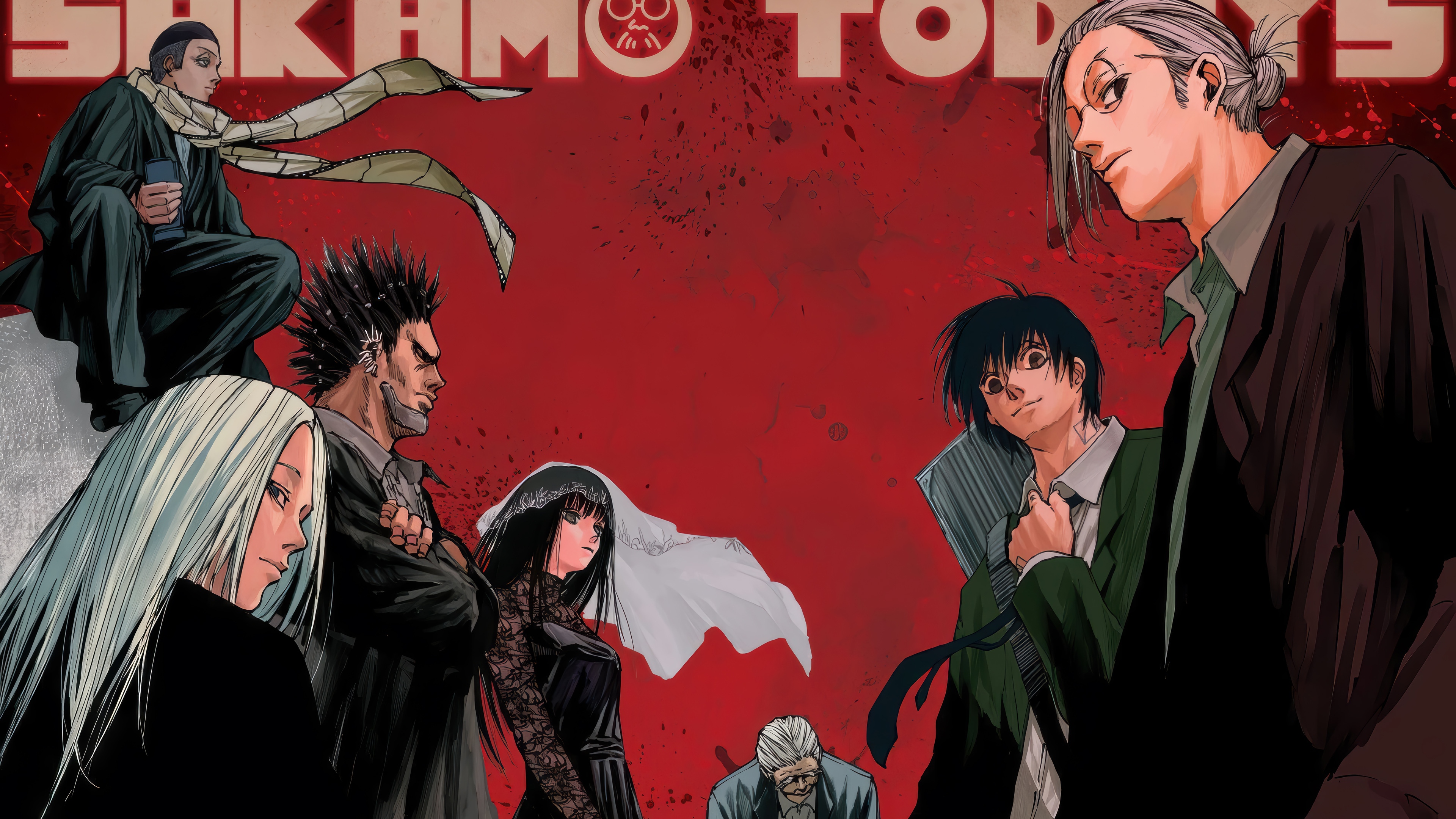 Sakamoto Days Characters HD Wallpaper