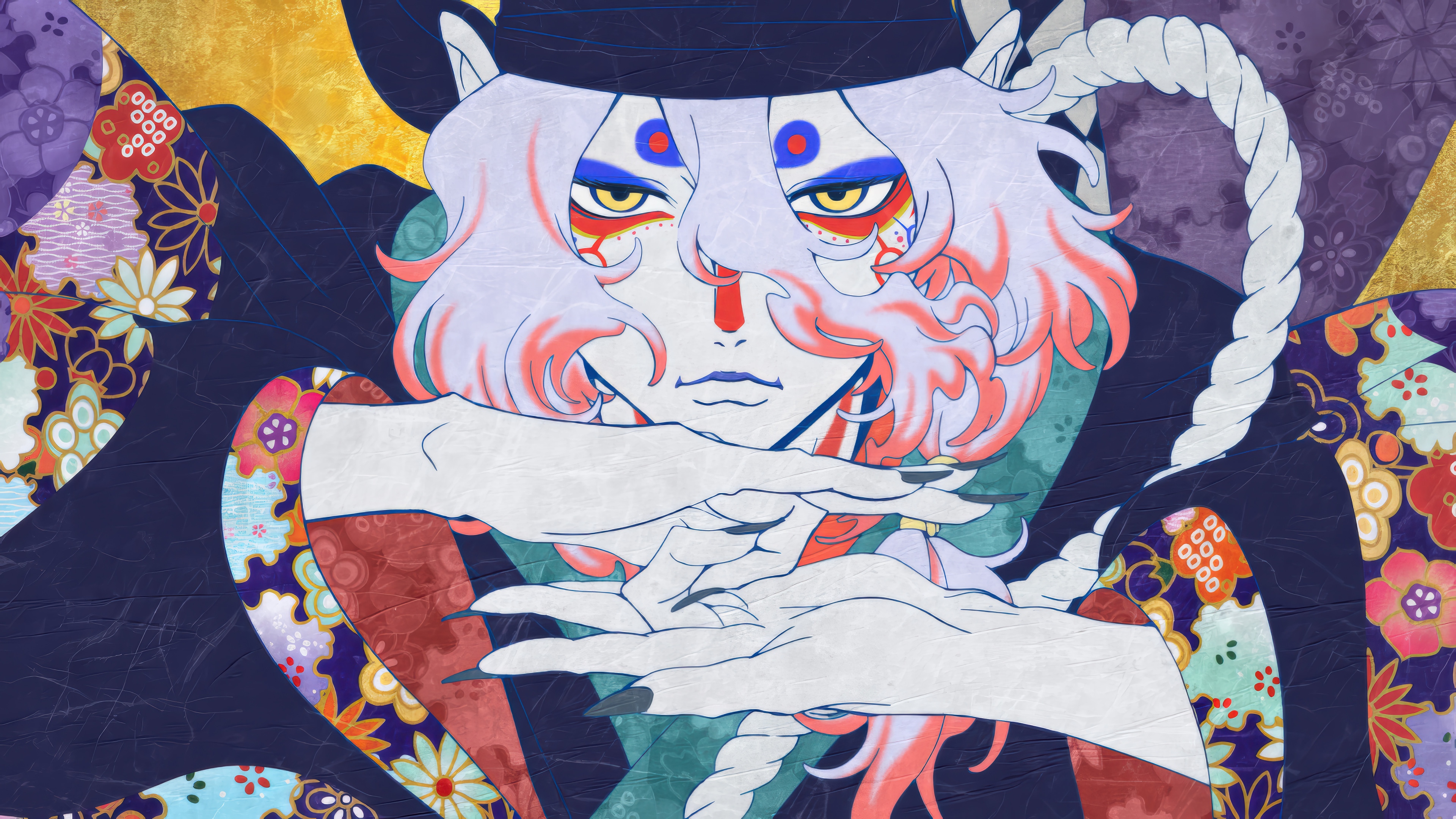 Mononoke The Movie: Phantom In The Rain 4K HD Wallpaper