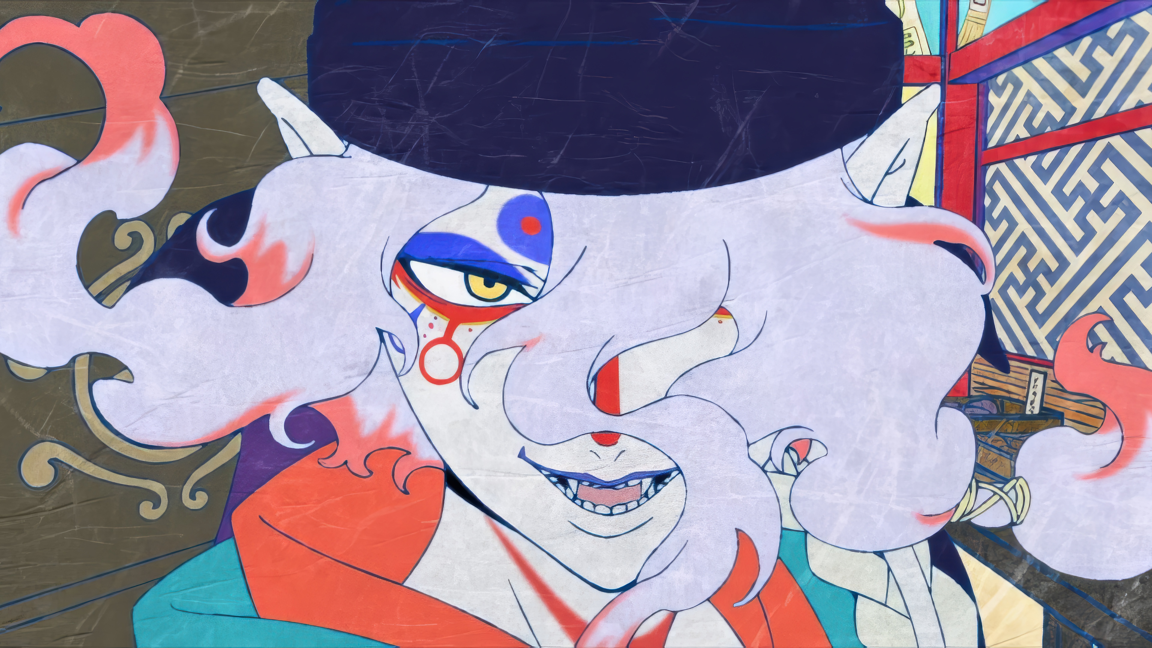 Mononoke The Movie: Phantom In The Rain 4K HD Wallpaper