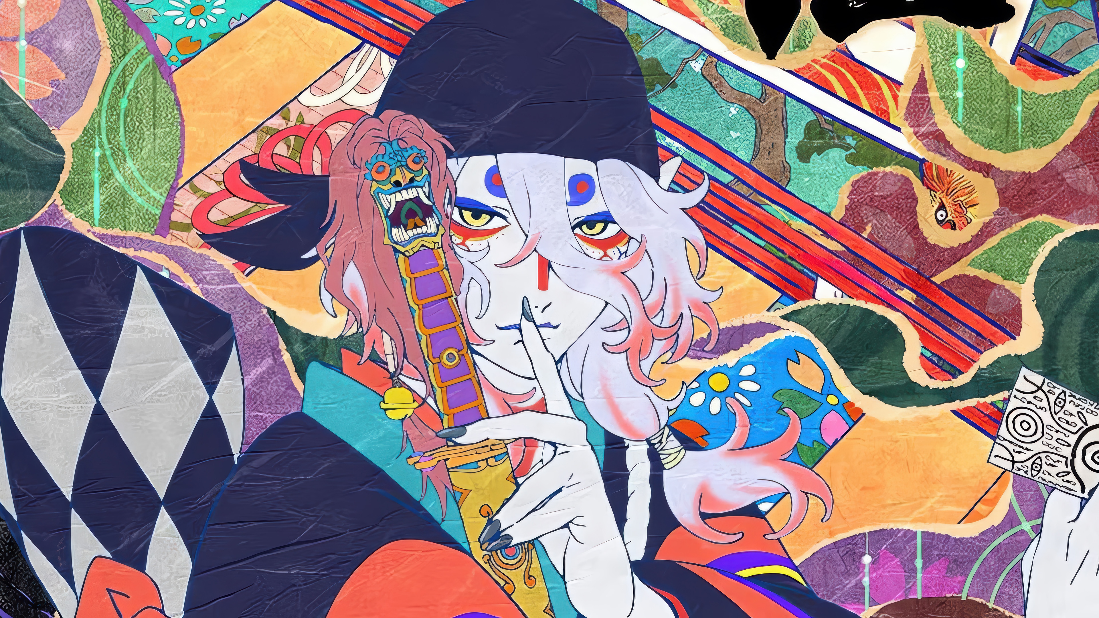 Mononoke The Movie: Phantom In The Rain 4K HD Wallpaper