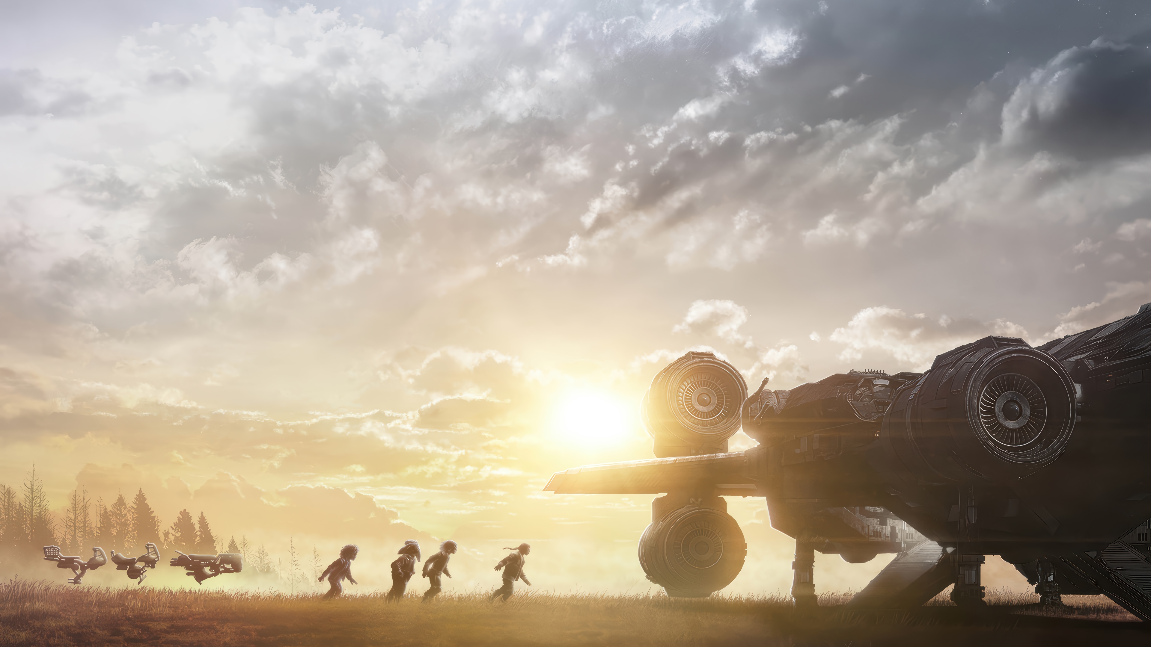 Star Wars: Skeleton Crew 4K HD Wallpaper