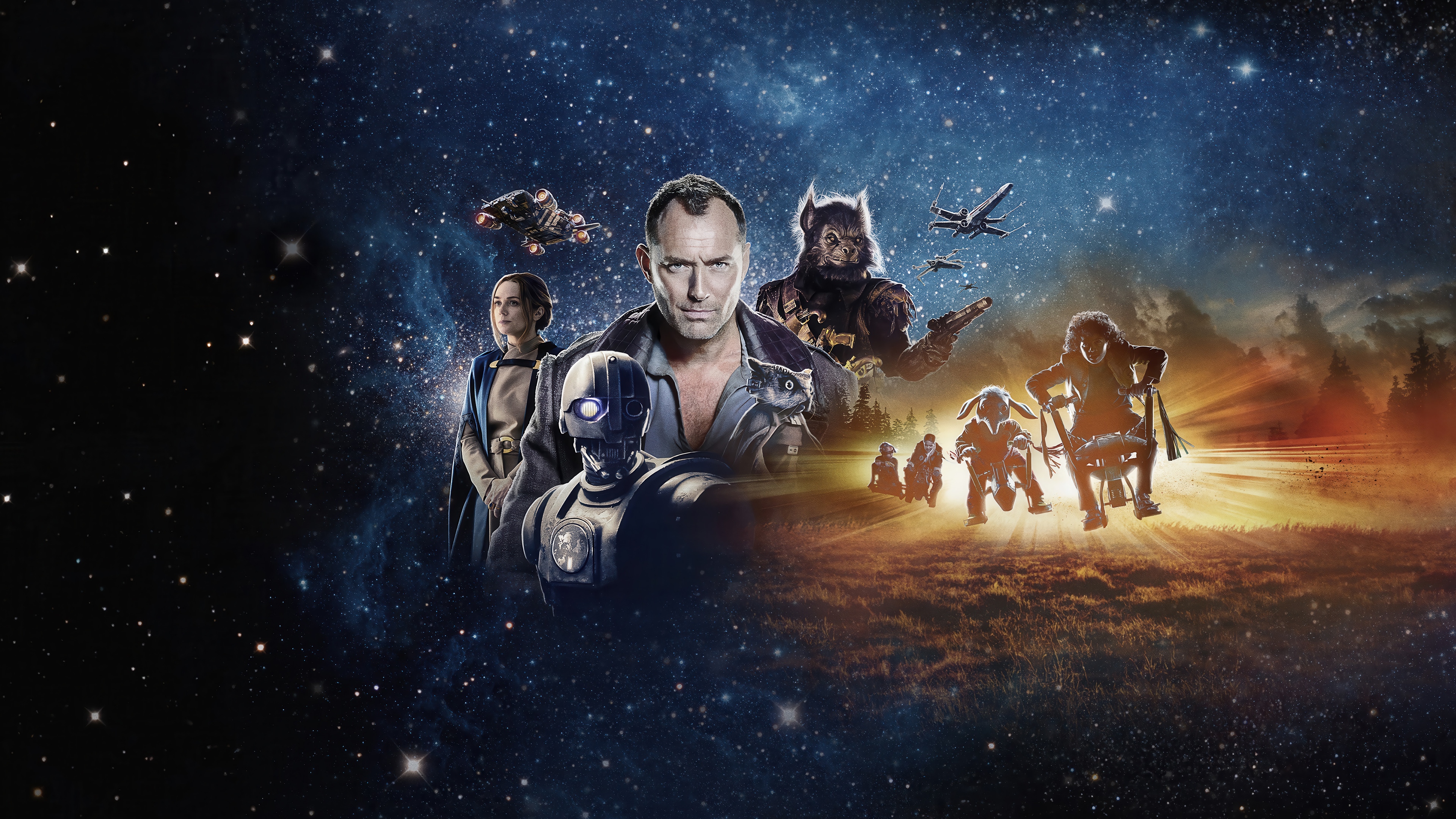 Star Wars: Skeleton Crew 4K HD Wallpaper