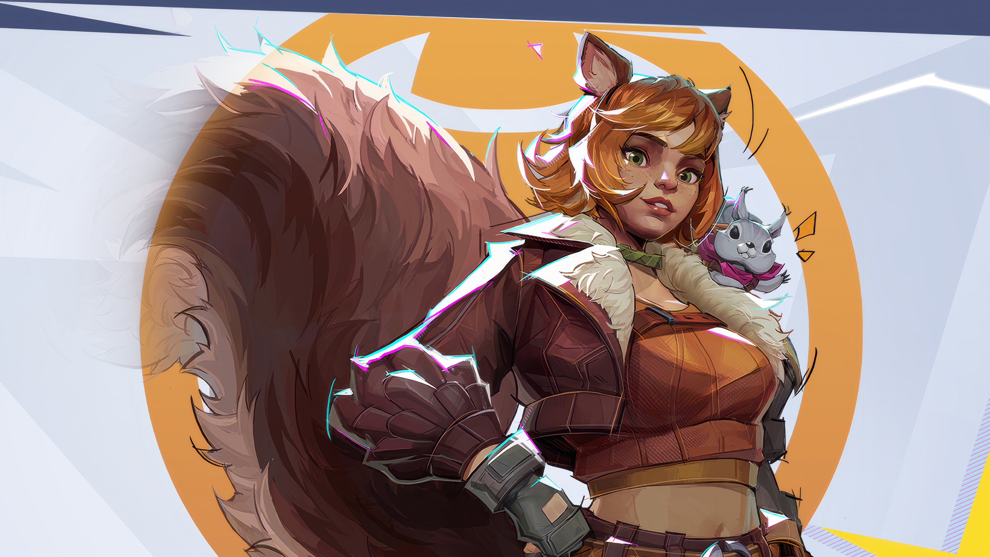Squirrel Girl from Marvel Rivals 4K HD Wallpaper