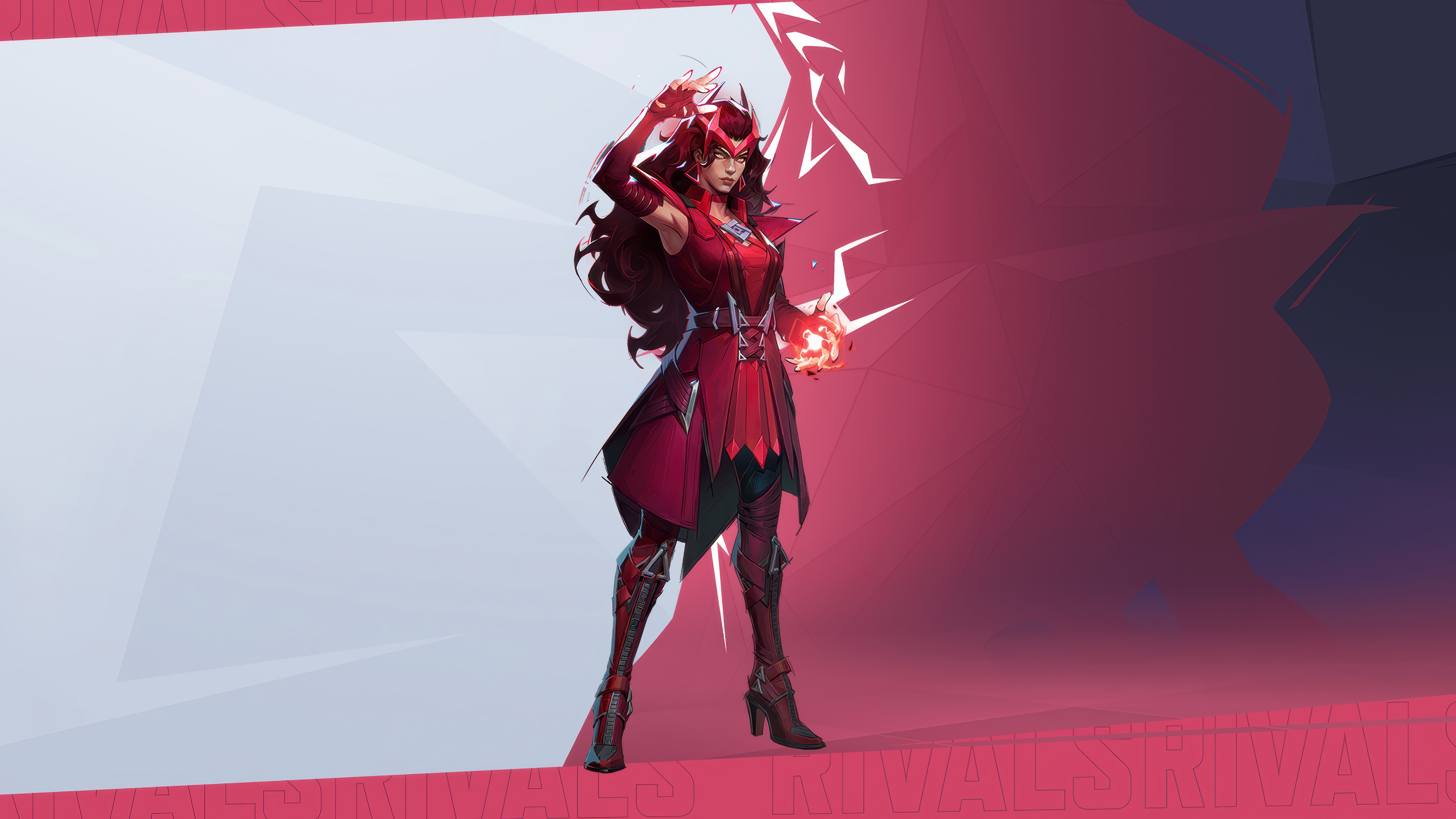 Scarlet Witch in Marvel Rivals 4K HD Wallpaper